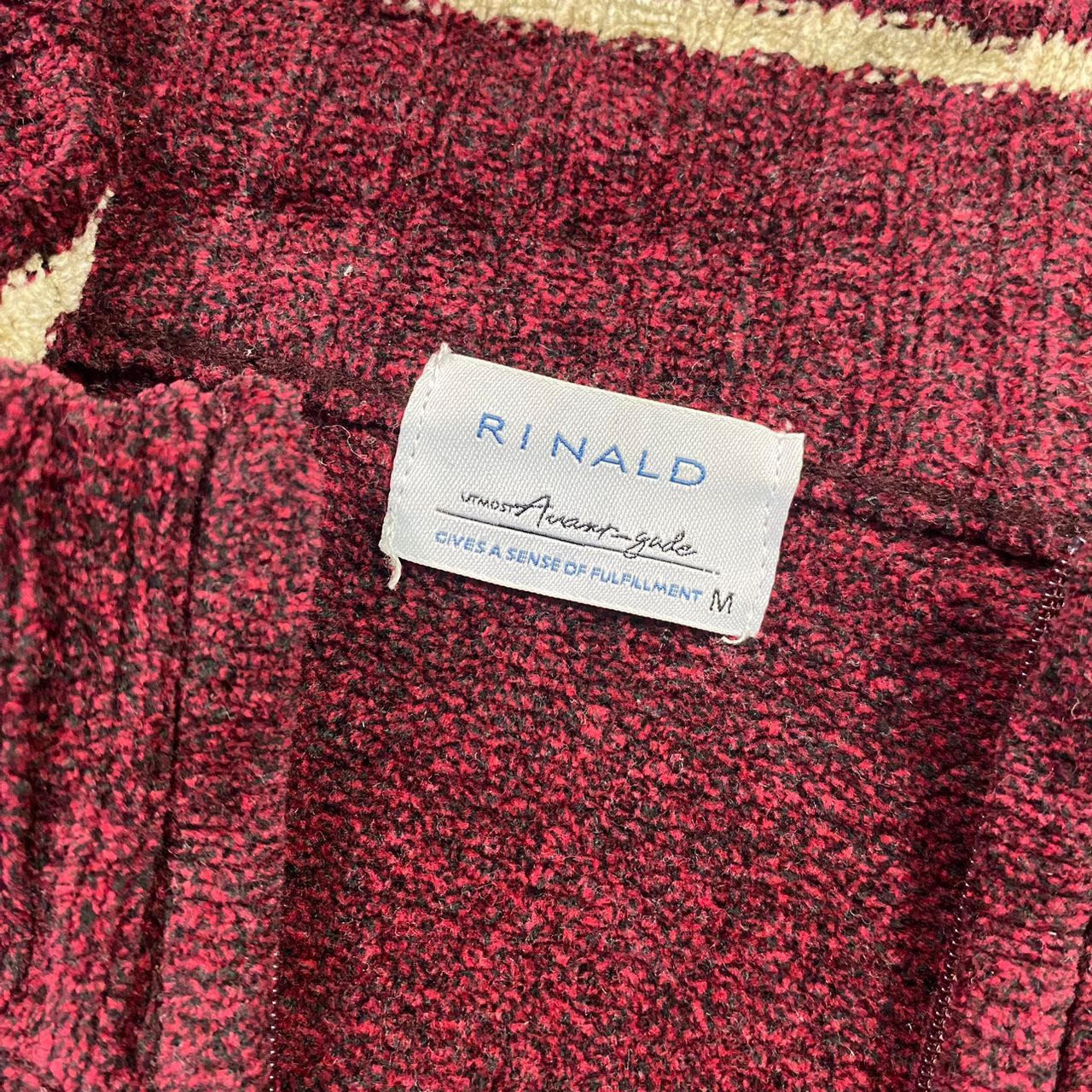 Japanese Brand RINALD HALF ZIP KNIT SWEATER PULLOVER Size US M / EU 48-50 / 2 - 5 Thumbnail