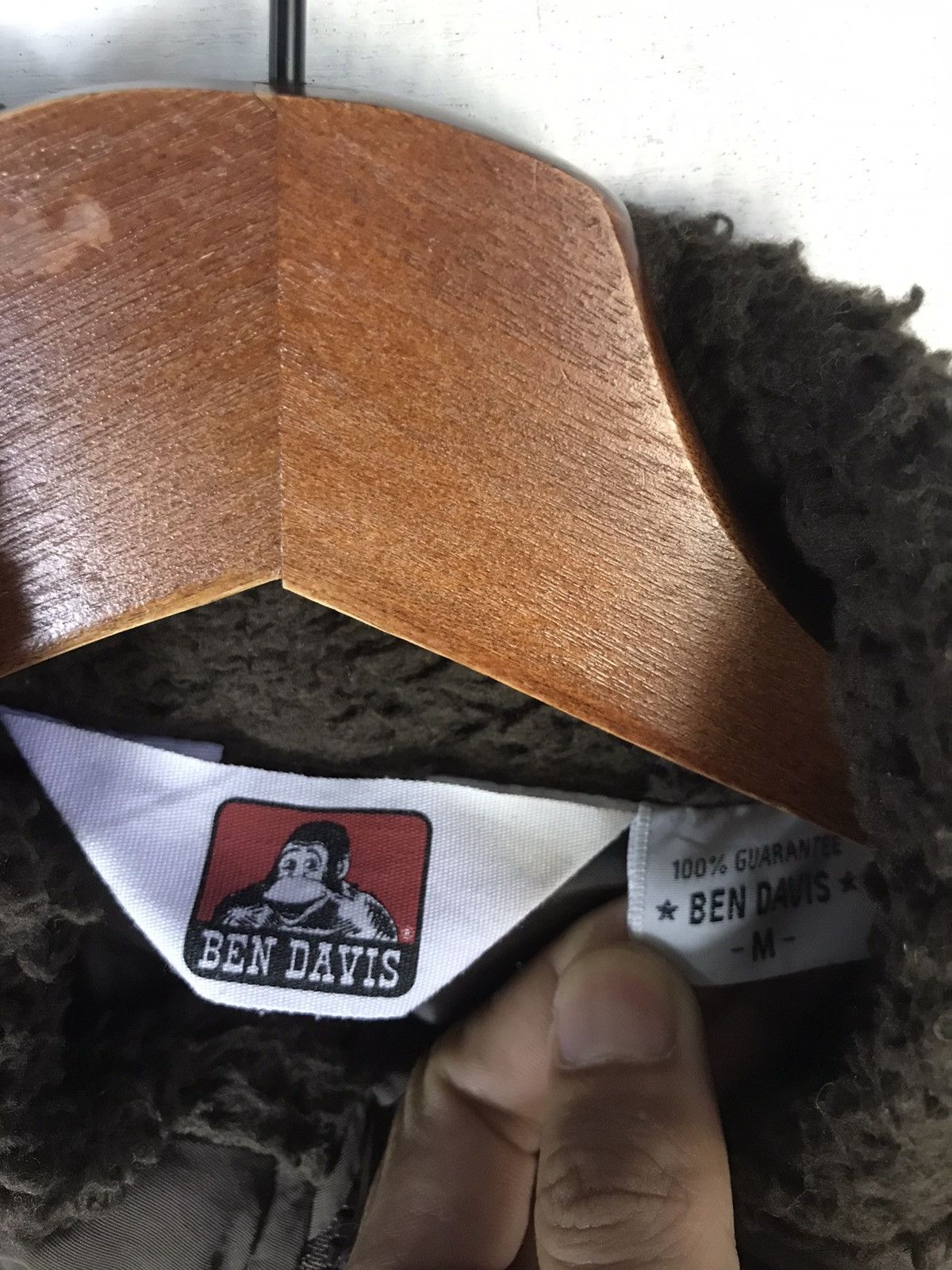 Ben Davis × Vintage y2k Ben Davis Sherpa Fleece Brown Zip Up Jacket Size US M / EU 48-50 / 2 - 7 Thumbnail