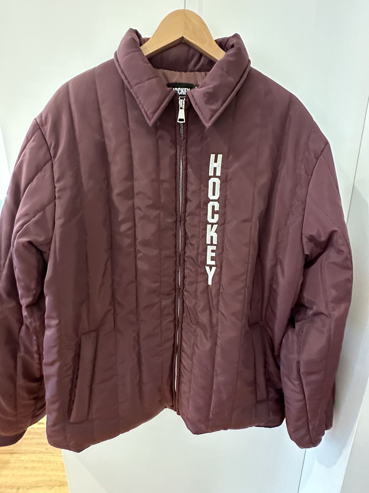 Fucking Awesome Hockey Skateboards Quilted Puffa Work jacket | Grailed