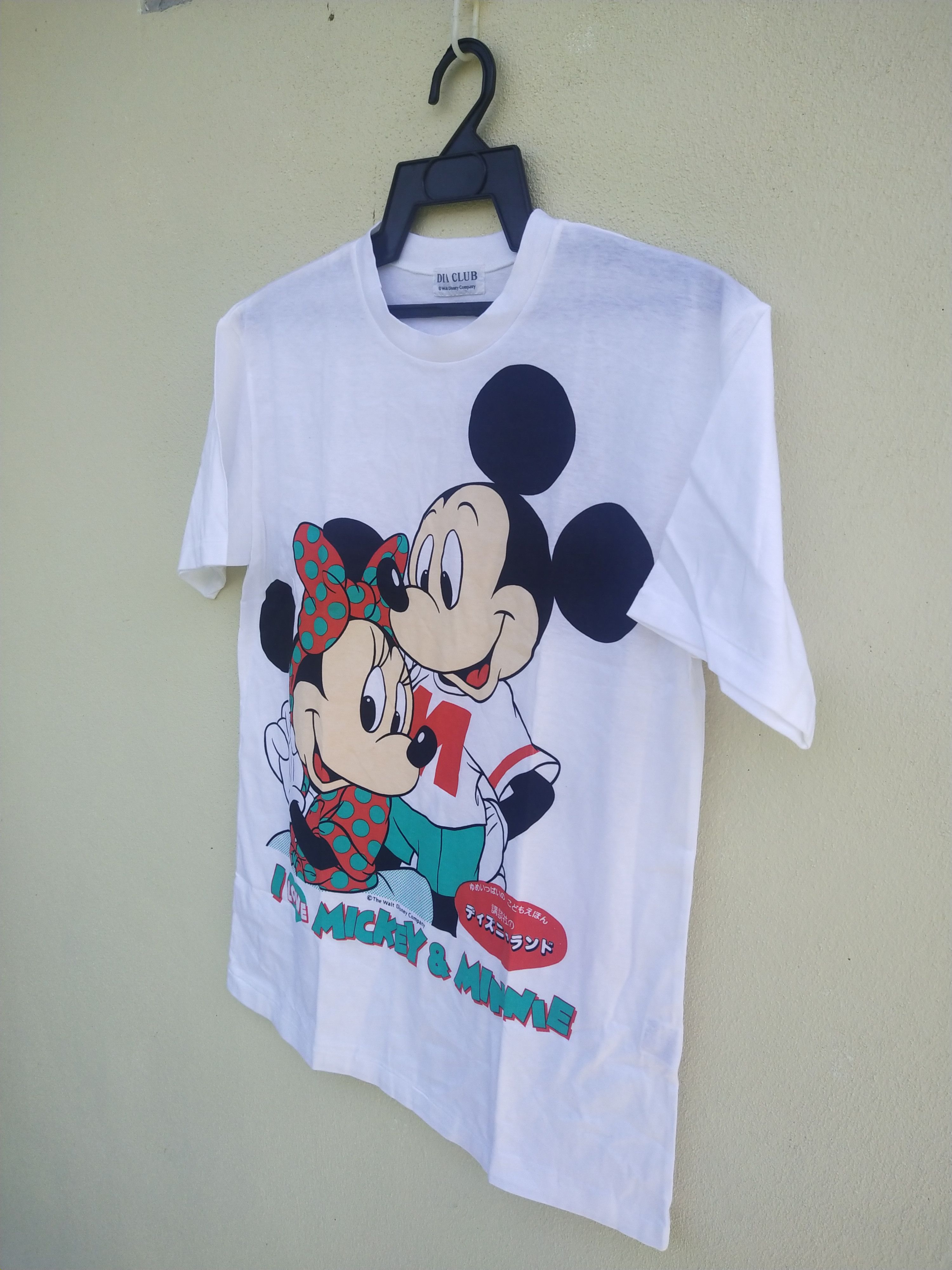 Disney × Mickey Mouse × Vintage 💥 Rare Vintage Mickey & Minnie DIA Club Size US M / EU 48-50 / 2 - 3 Thumbnail