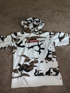 Cow print supreme online hoodie