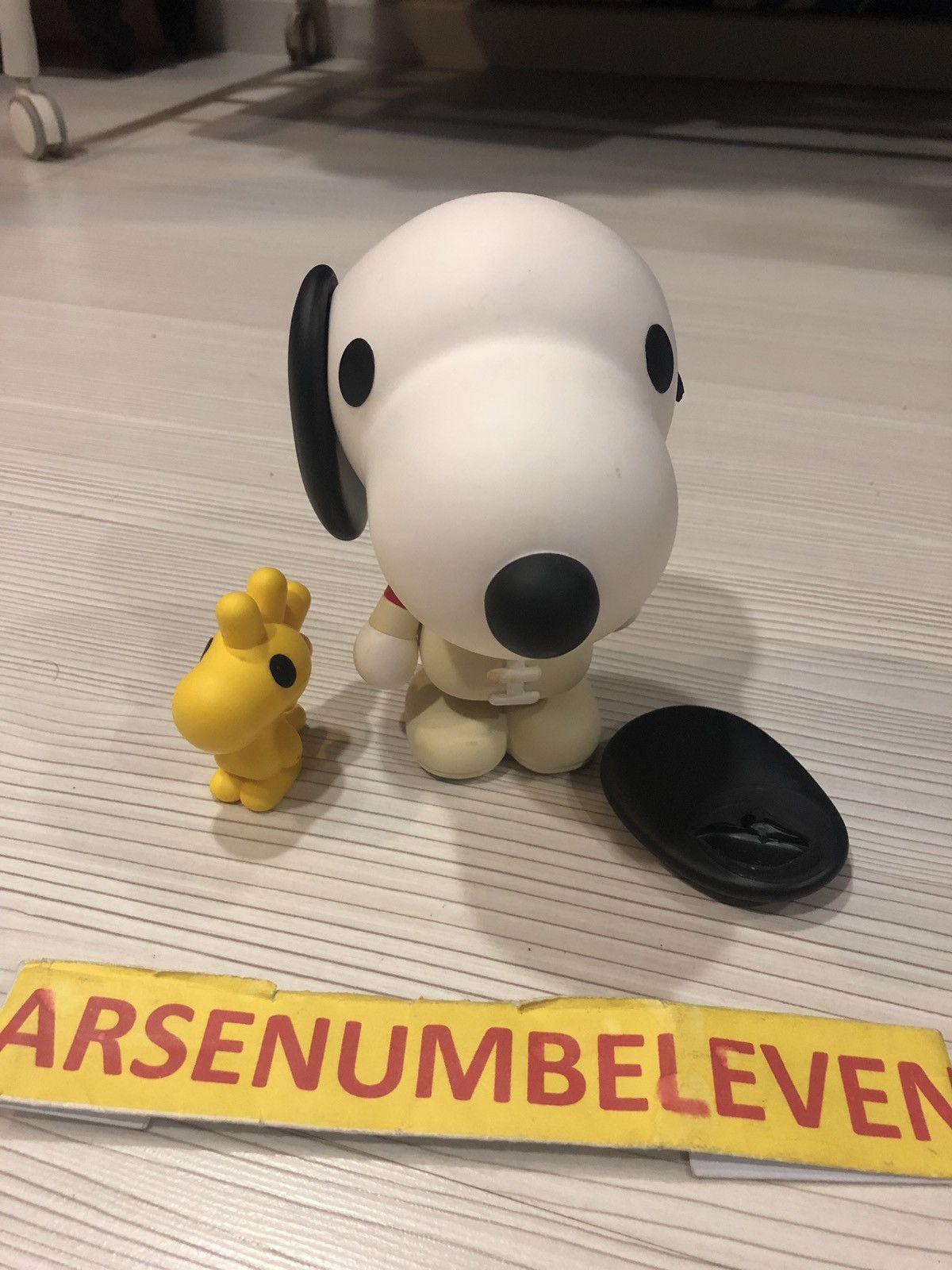 Bape x Snoopy Woodstock bearbrick Medicom used