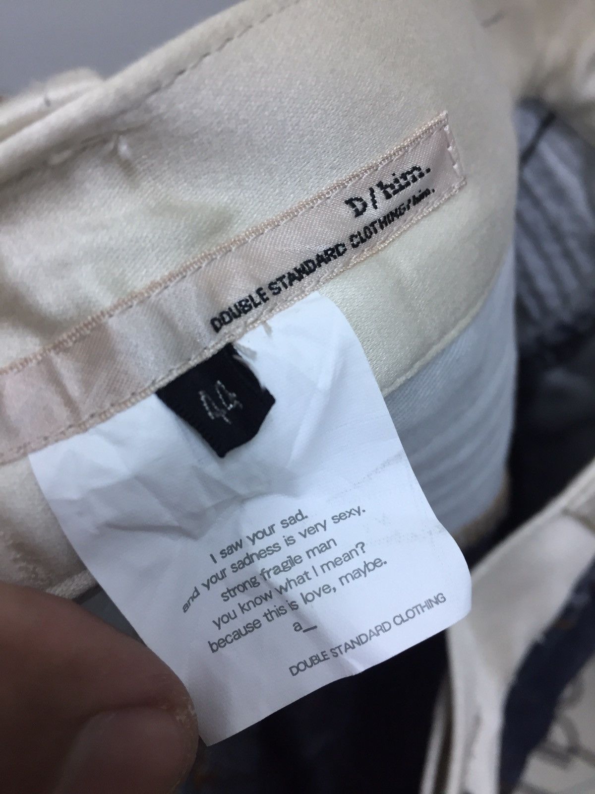 Japanese Brand Japanese Double Standard Clothing Denim Pants Size US 32 / EU 48 - 8 Thumbnail