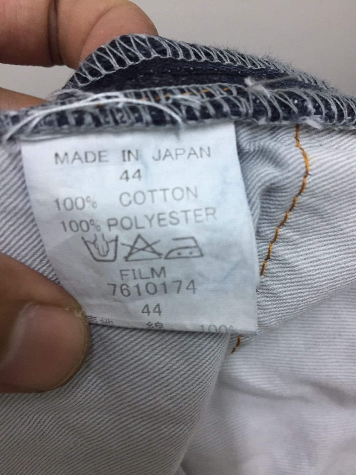 Japanese Brand Japanese Double Standard Clothing Denim Pants Size US 32 / EU 48 - 9 Thumbnail