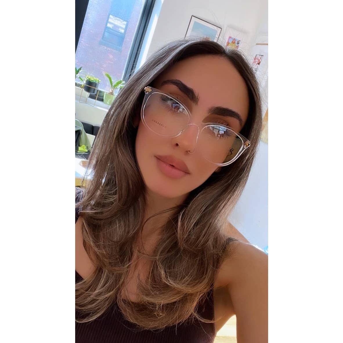 RARE CHROME HEARTS DEEP I BLACK GOLD FRAMES