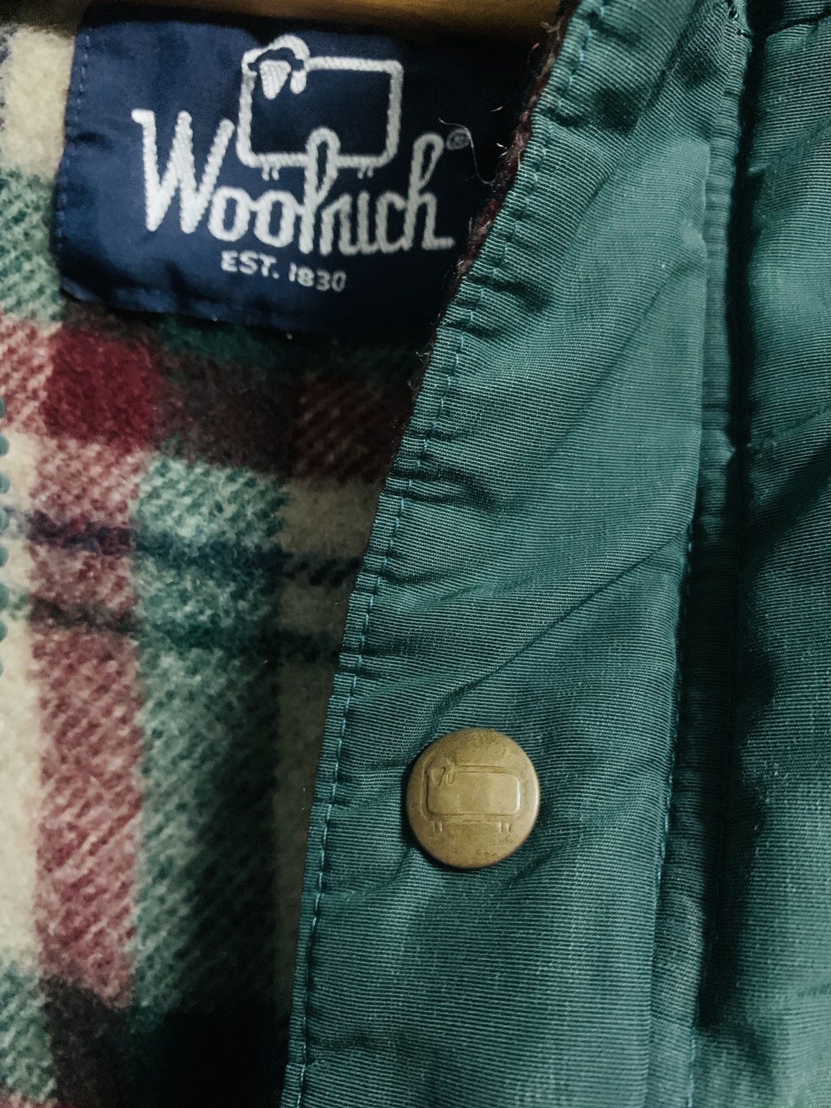 Vintage × Woolrich Woolen Mills Vintage Woolrich warm wool lining nylon parka Size US M / EU 48-50 / 2 - 6 Thumbnail