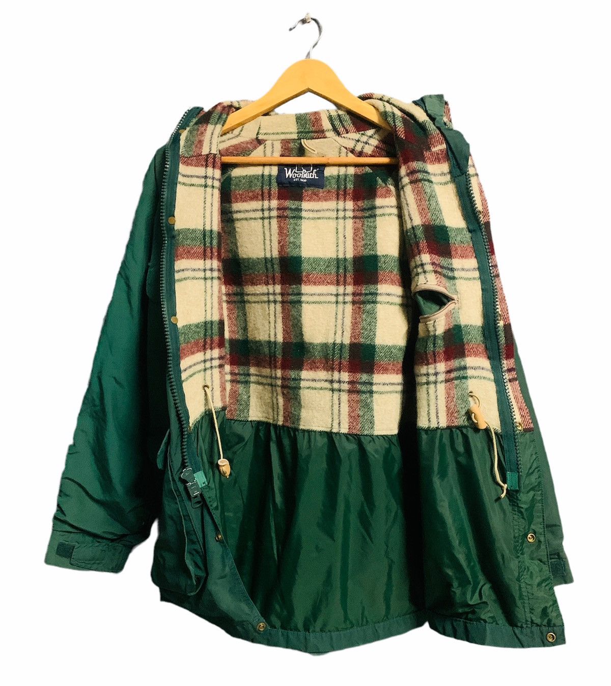 Vintage × Woolrich Woolen Mills Vintage Woolrich warm wool lining nylon parka Size US M / EU 48-50 / 2 - 3 Thumbnail
