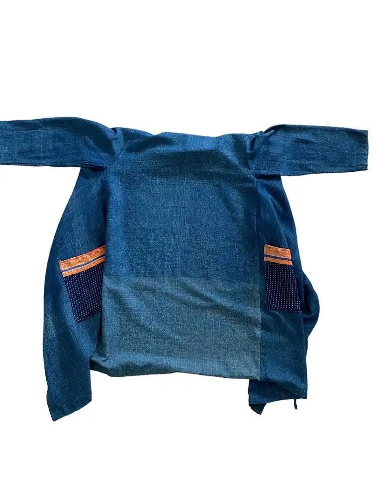45rpm × Japanese Brand × Kapital 🇯🇵 45rpm Pachwork Dyen Kimono Japan Indigo Kapital Size US L / EU 52-54 / 3 - 4 Thumbnail