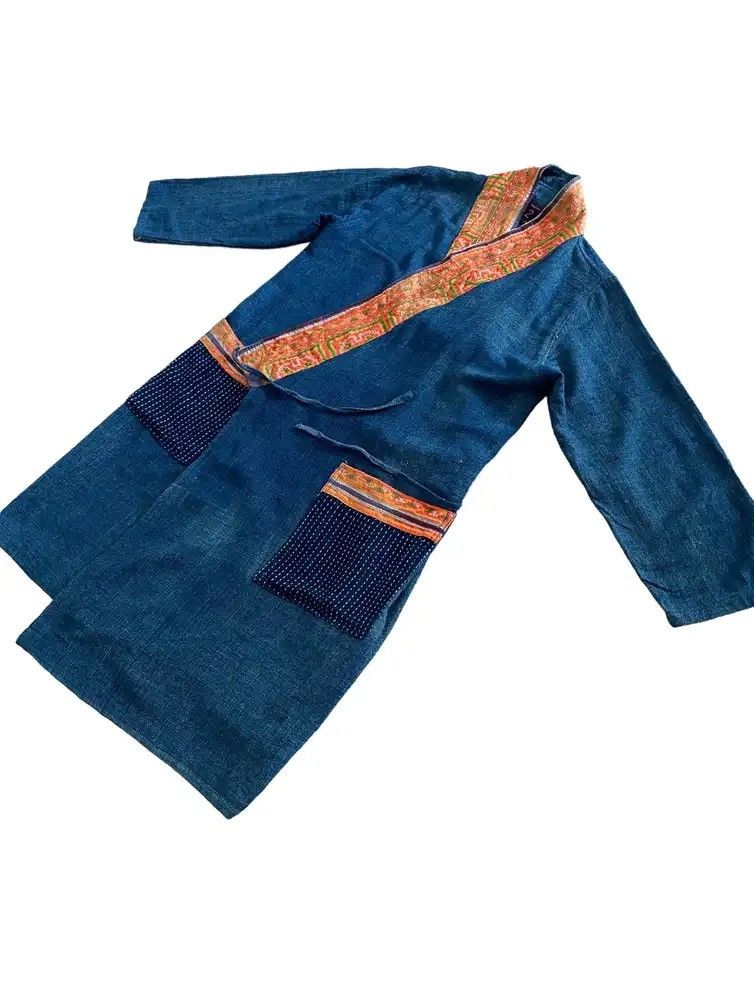 45rpm × Japanese Brand × Kapital 🇯🇵 45rpm Pachwork Dyen Kimono Japan Indigo Kapital Size US L / EU 52-54 / 3 - 3 Thumbnail