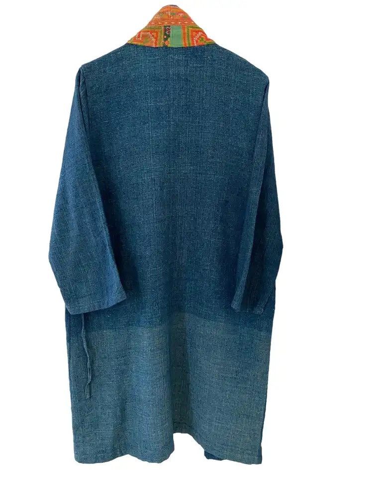 45rpm × Japanese Brand × Kapital 🇯🇵 45rpm Pachwork Dyen Kimono Japan Indigo Kapital Size US L / EU 52-54 / 3 - 10 Thumbnail