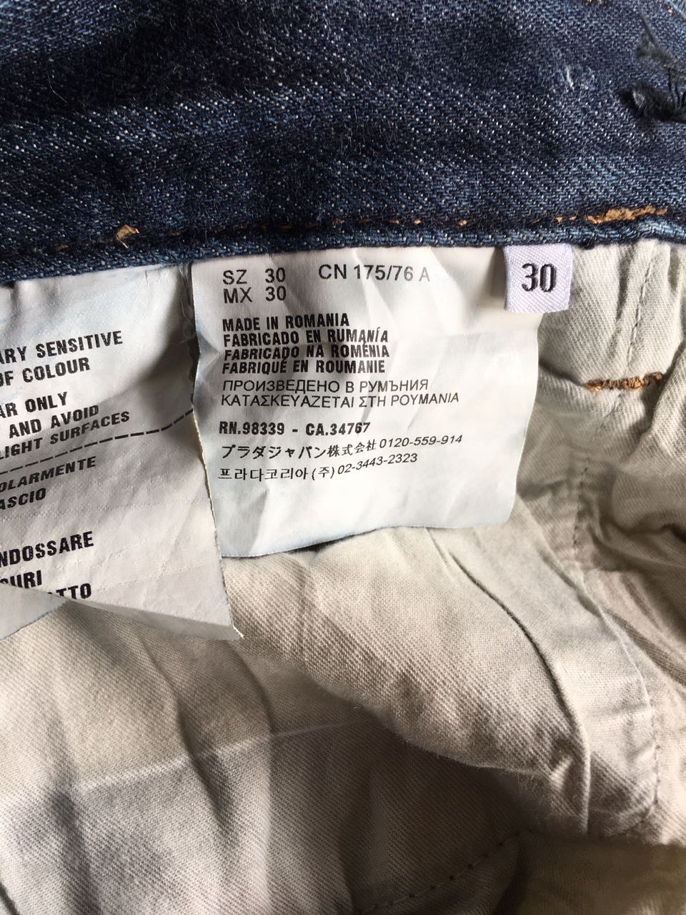 Prada Prada Distressed denim Pants Size US 32 / EU 48 - 19 Thumbnail