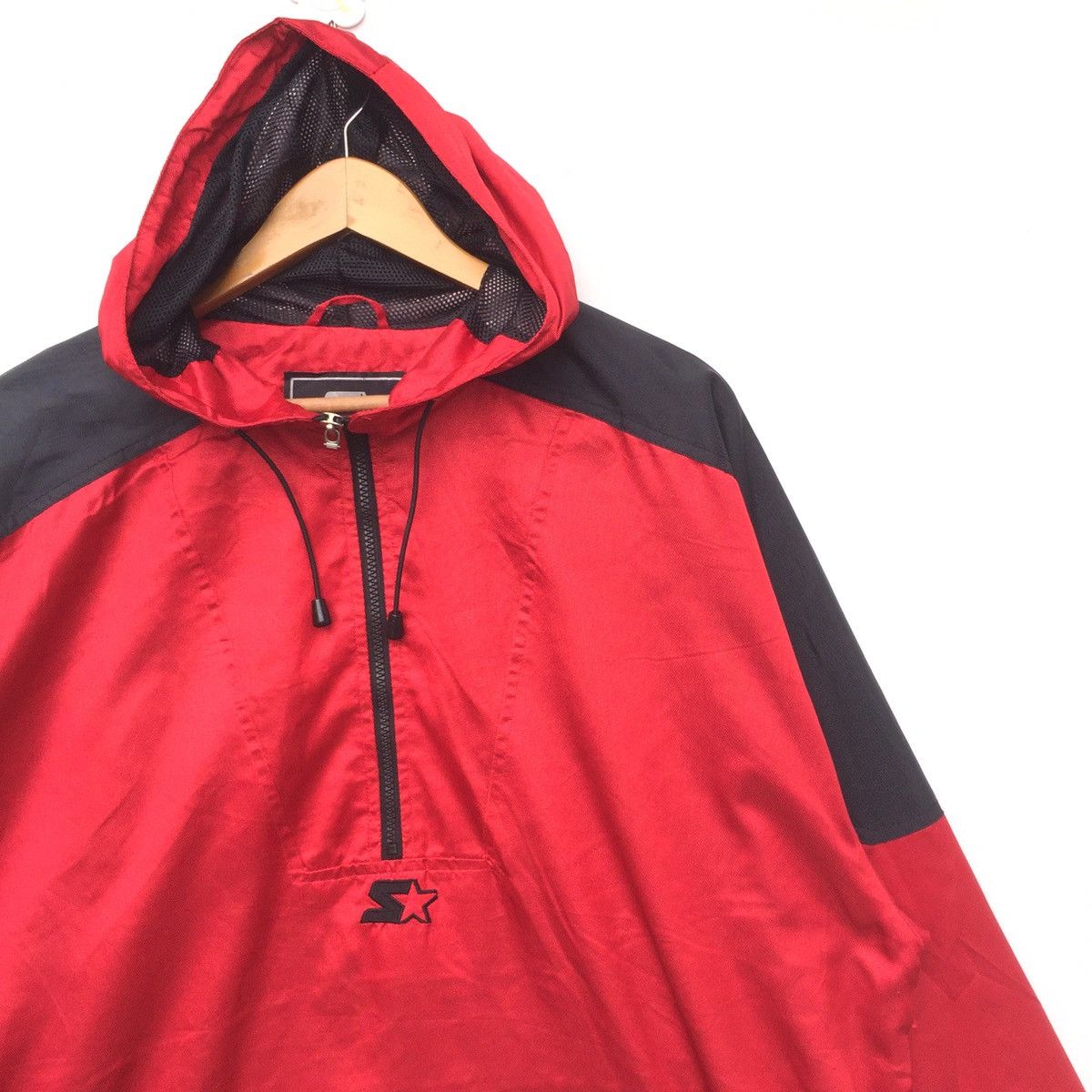 Starter Vintage 90s Starter Center Logo Multicolour Hoodie Jacket. L Size US L / EU 52-54 / 3 - 2 Thumbnail