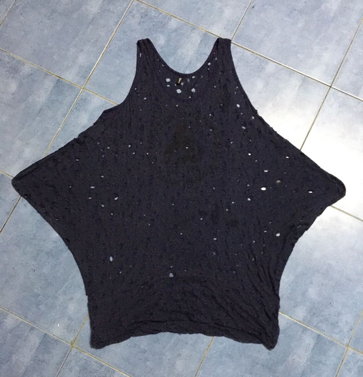 Hysteric Glamour × Vintage HYSTERIC GLAMOUR SINGLED SEDITIONARIES DARK BLUE Size ONE SIZE - 6 Thumbnail