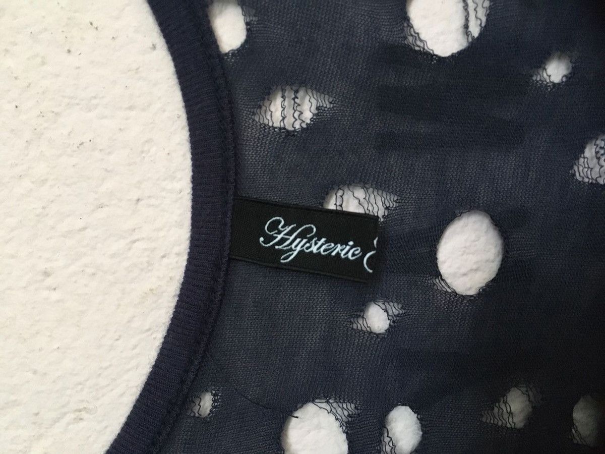 Hysteric Glamour × Vintage HYSTERIC GLAMOUR SINGLED SEDITIONARIES DARK BLUE Size ONE SIZE - 7 Thumbnail
