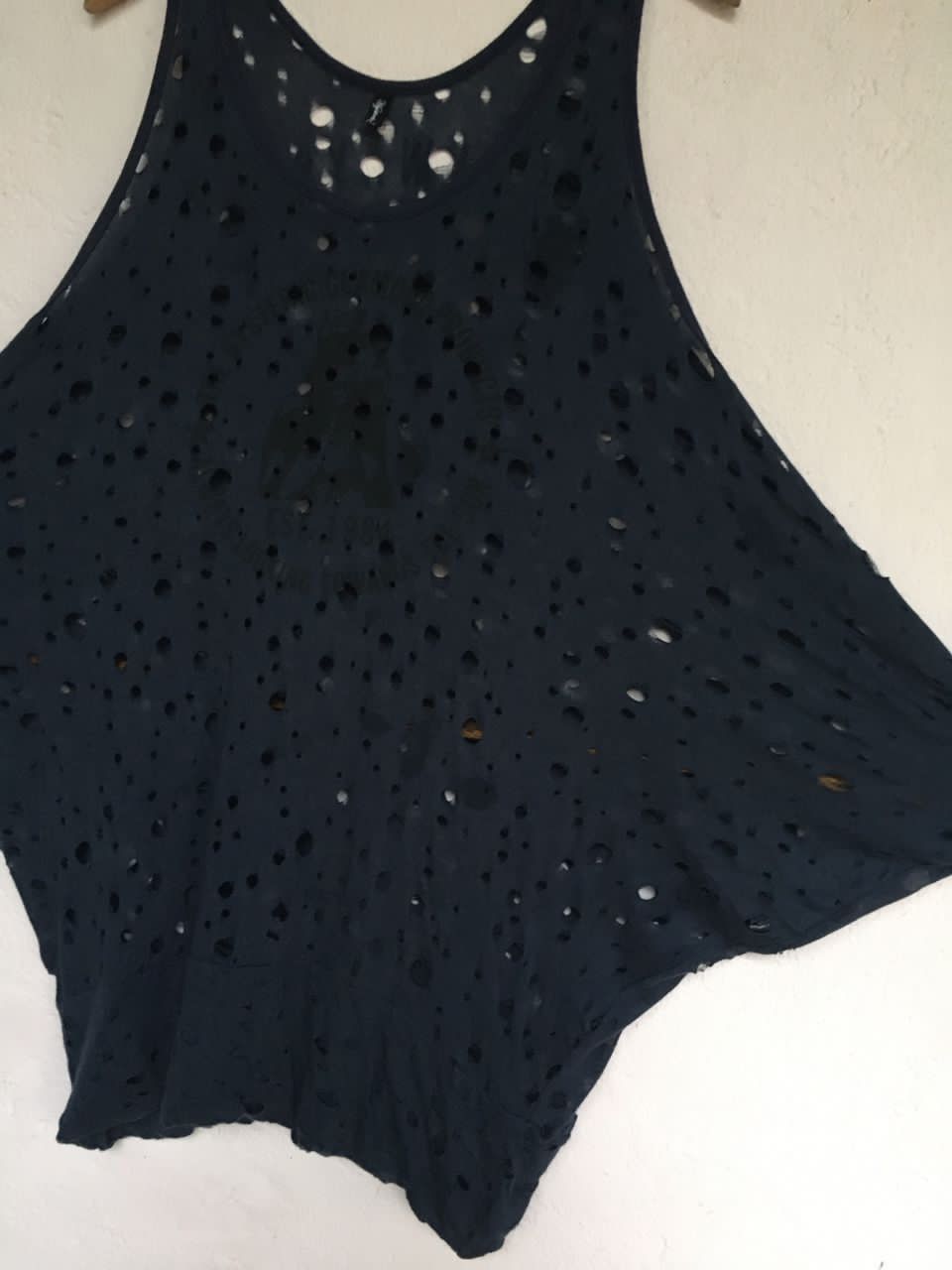 Hysteric Glamour × Vintage HYSTERIC GLAMOUR SINGLED SEDITIONARIES DARK BLUE Size ONE SIZE - 5 Thumbnail