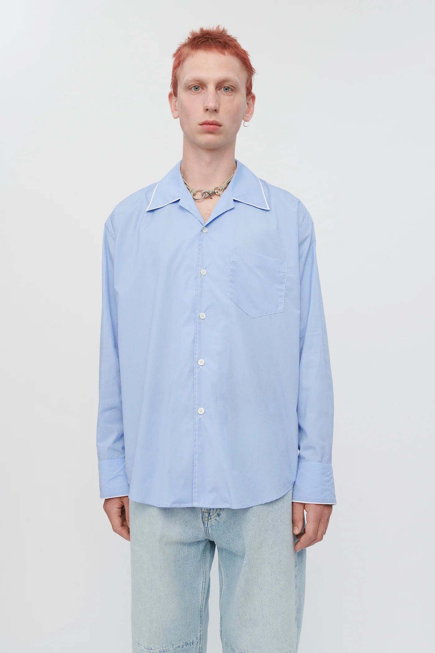Our Legacy Loco Shirt - Uniform Blue Poplin | Grailed