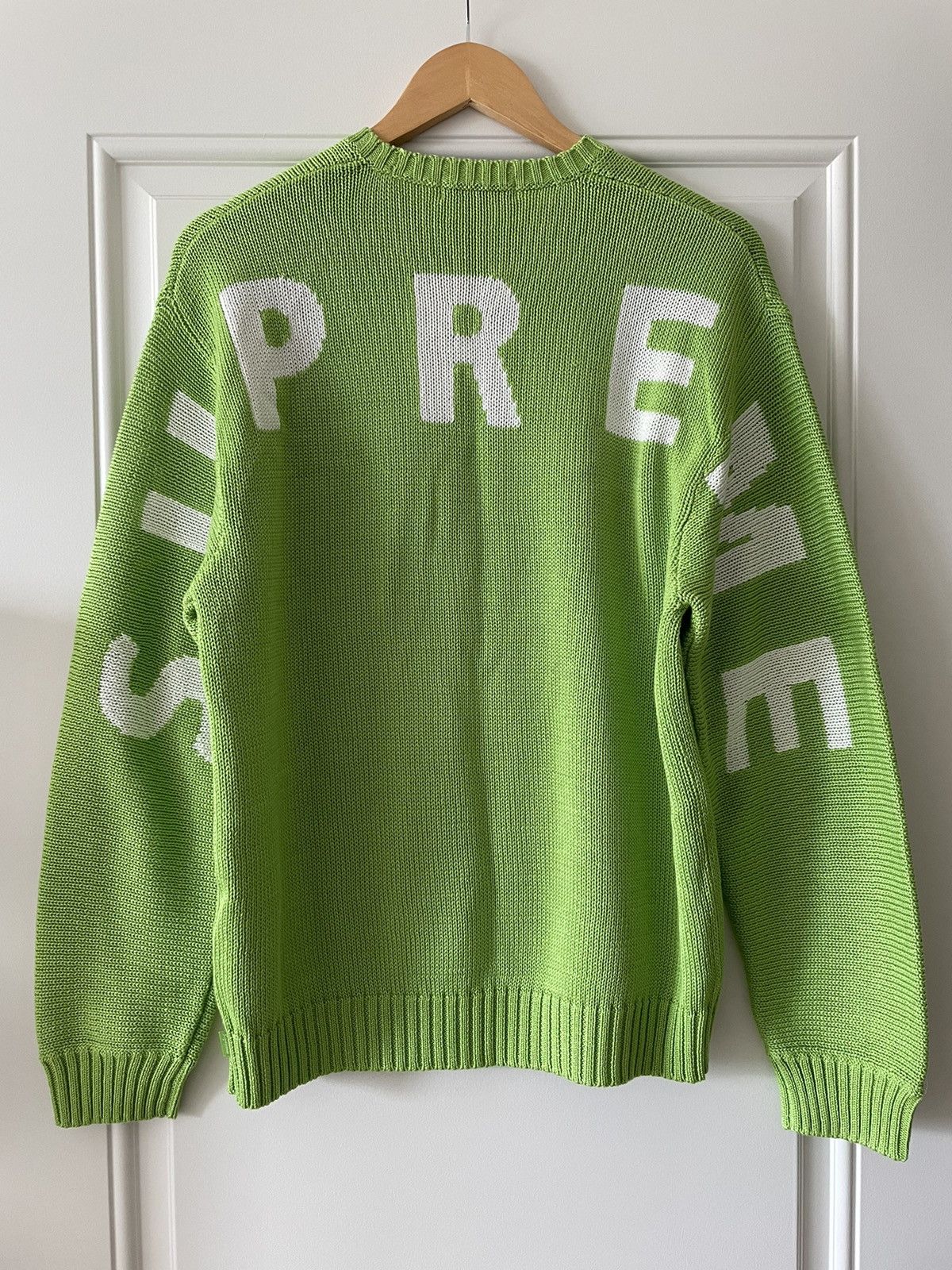 Supreme Back logo sweater Size US M / EU 48-50 / 2 - 5 Thumbnail