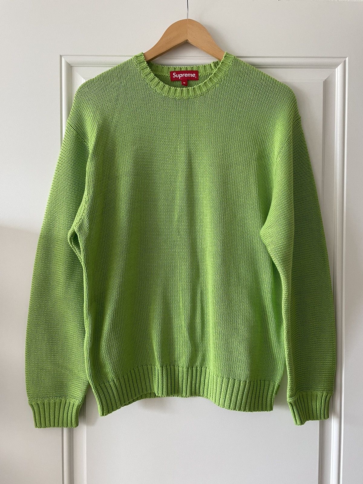 Supreme Back logo sweater Size US M / EU 48-50 / 2 - 1 Thumbnail