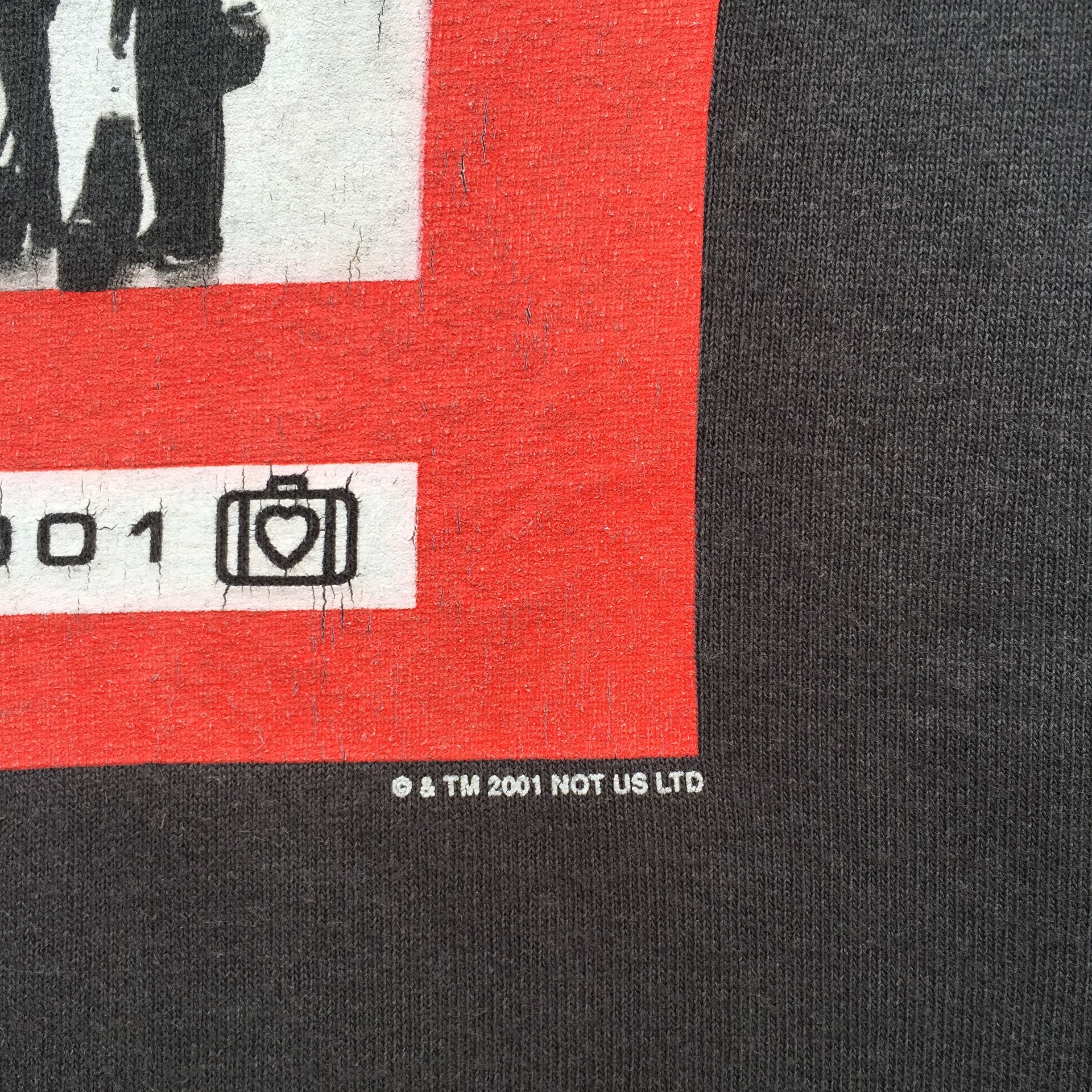 Band Tees × Vintage Vintage 2001 U2 Elevation Tour Band T-Shirt | M Size US M / EU 48-50 / 2 - 4 Thumbnail