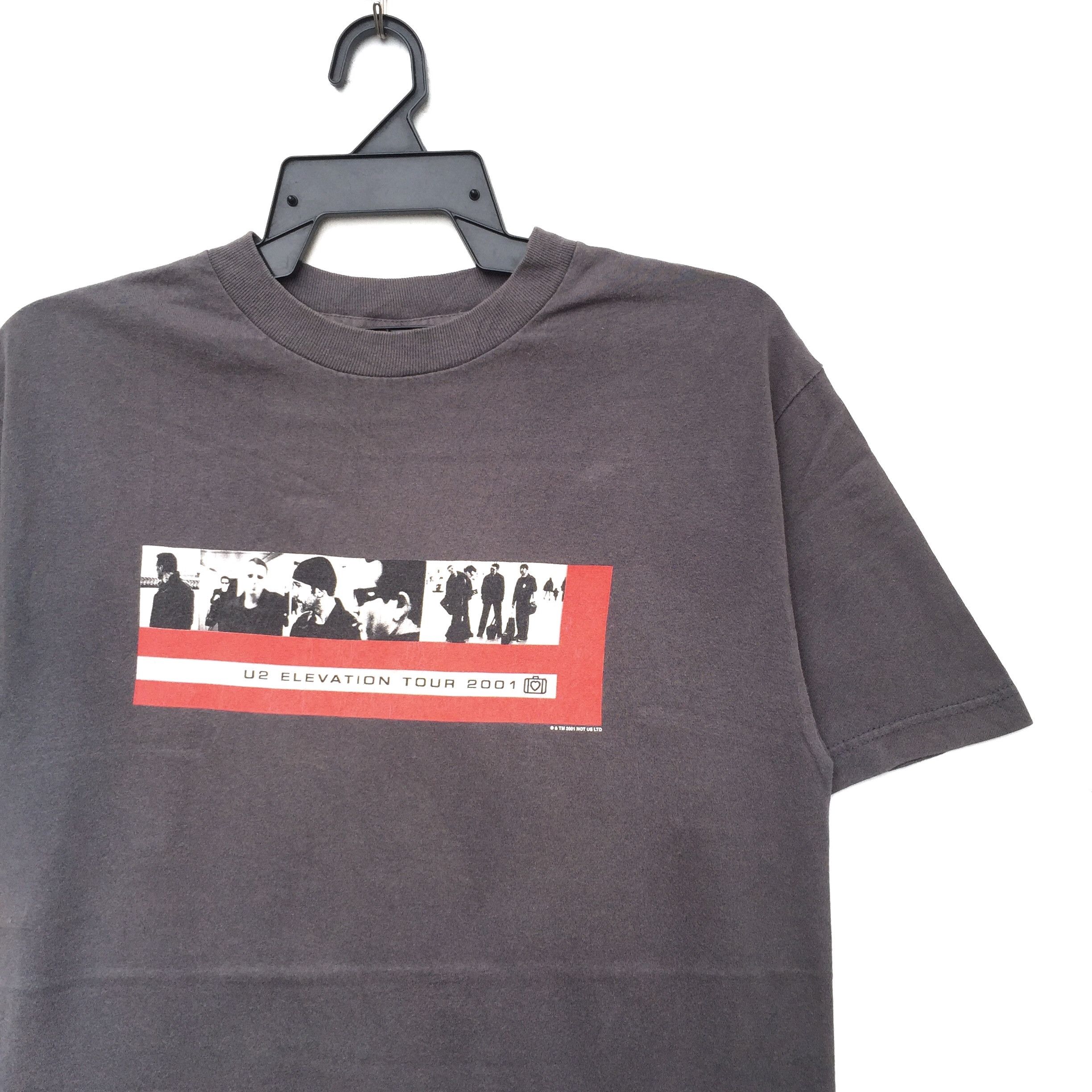 Band Tees × Vintage Vintage 2001 U2 Elevation Tour Band T-Shirt | M Size US M / EU 48-50 / 2 - 2 Thumbnail