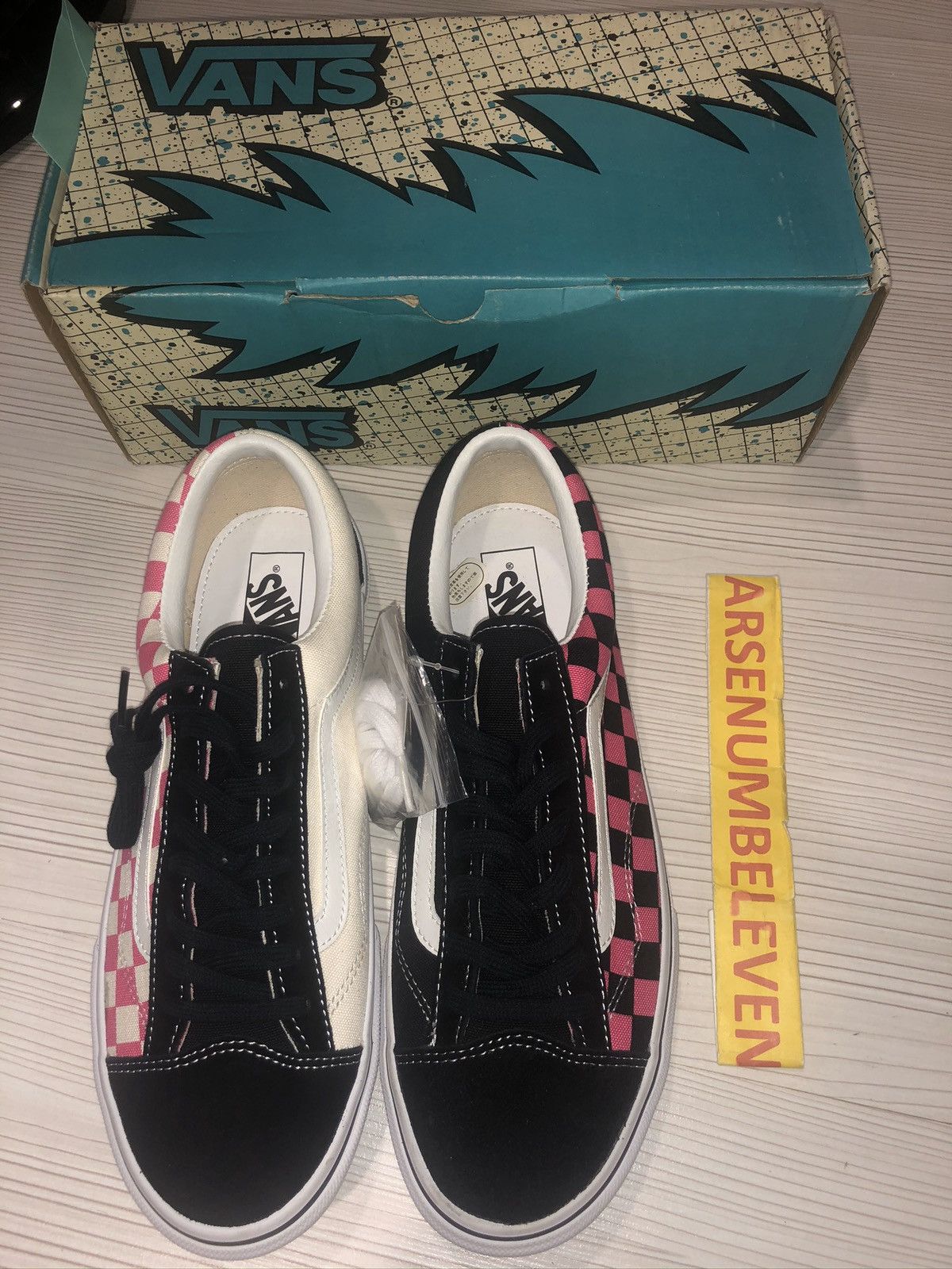 Black And White Checkered Old Skool Vans Vans X Billy Anniversary