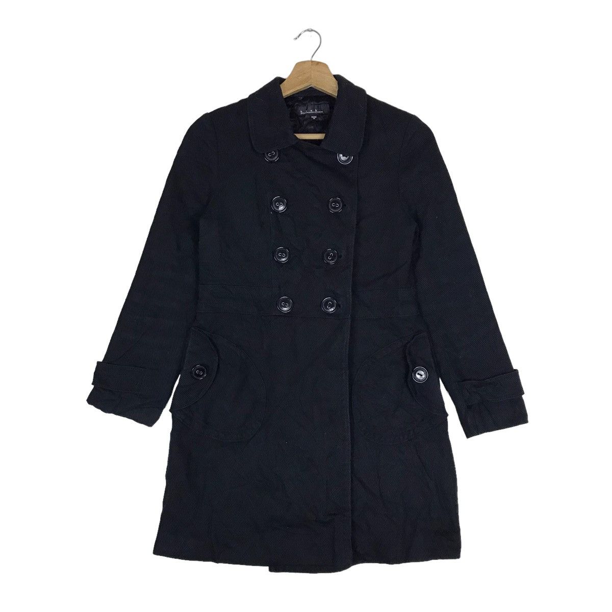 Japanese Brand B plus AB Peacoat Double Breasted Wool Jacket