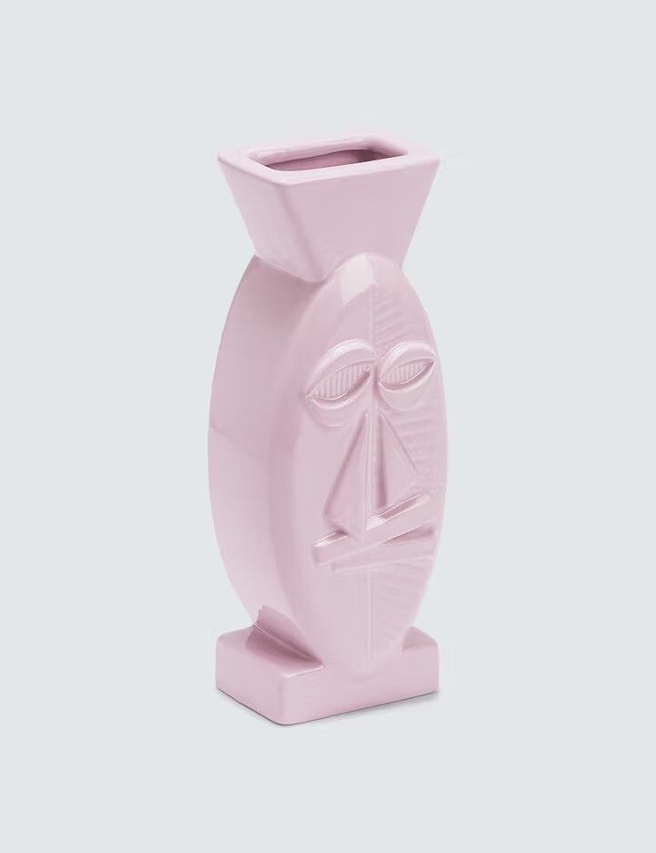Stussy Stussy Mask Ceramic Vase - Lavender | Grailed