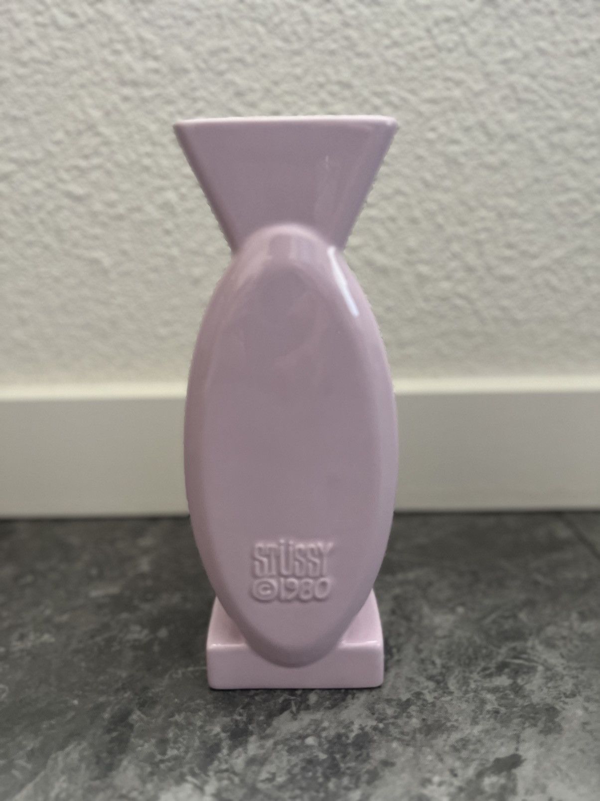 Stussy Stussy Mask Ceramic Vase - Lavender Size ONE SIZE - 4 Thumbnail