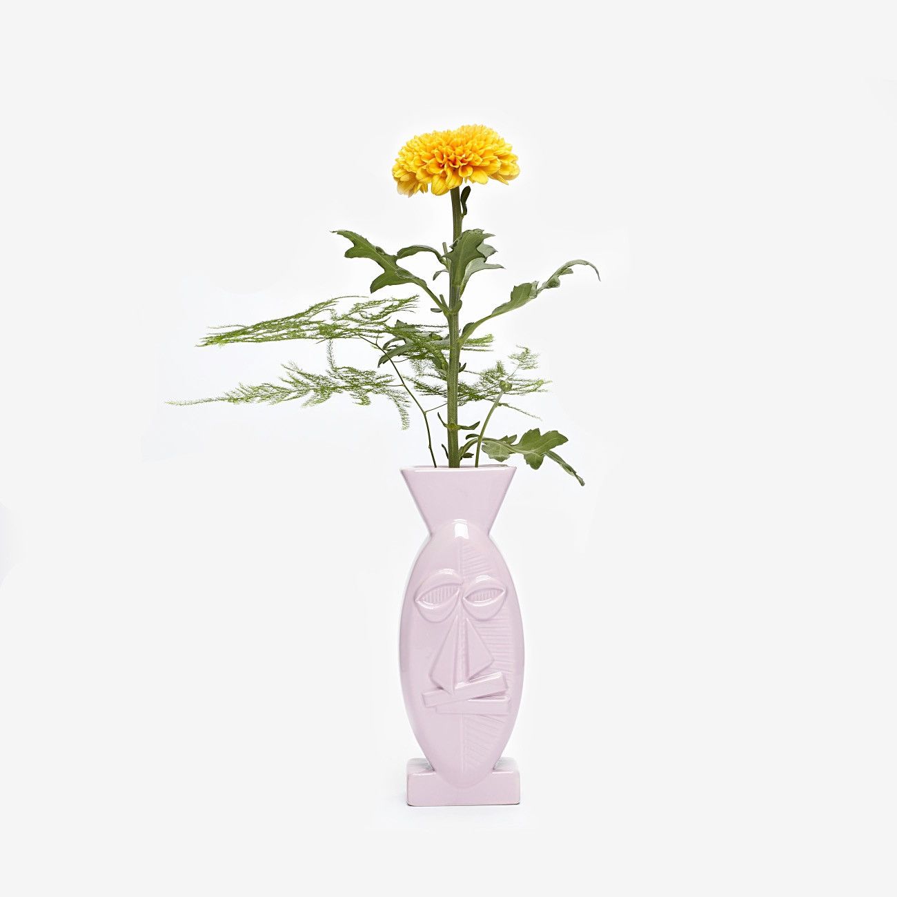 Stussy Stussy Mask Ceramic Vase - Lavender Size ONE SIZE - 2 Thumbnail