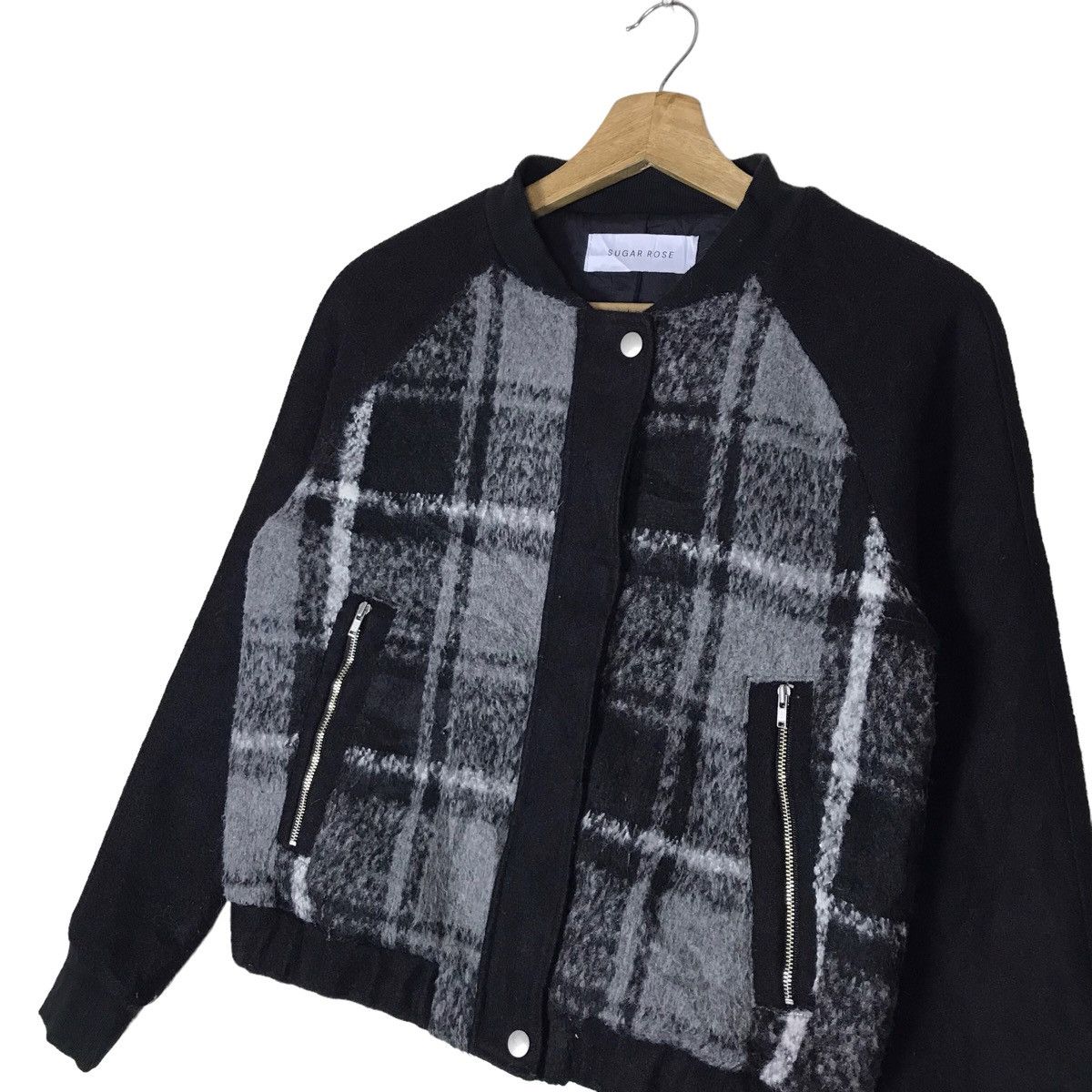 Japanese Brand Japanese Brand Sugar Rose Cropped Top Varsity Jacket Size US S / EU 44-46 / 1 - 4 Thumbnail