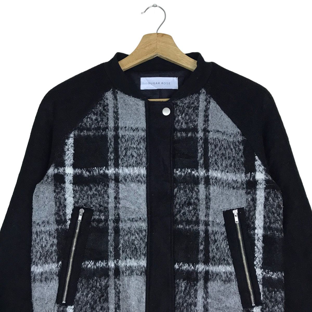 Japanese Brand Japanese Brand Sugar Rose Cropped Top Varsity Jacket Size US S / EU 44-46 / 1 - 2 Thumbnail