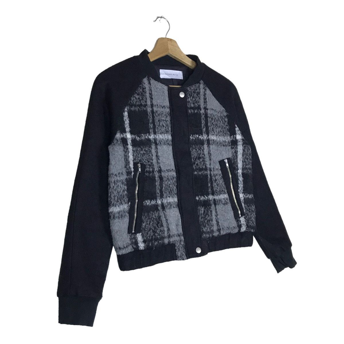 Japanese Brand Japanese Brand Sugar Rose Cropped Top Varsity Jacket Size US S / EU 44-46 / 1 - 3 Thumbnail
