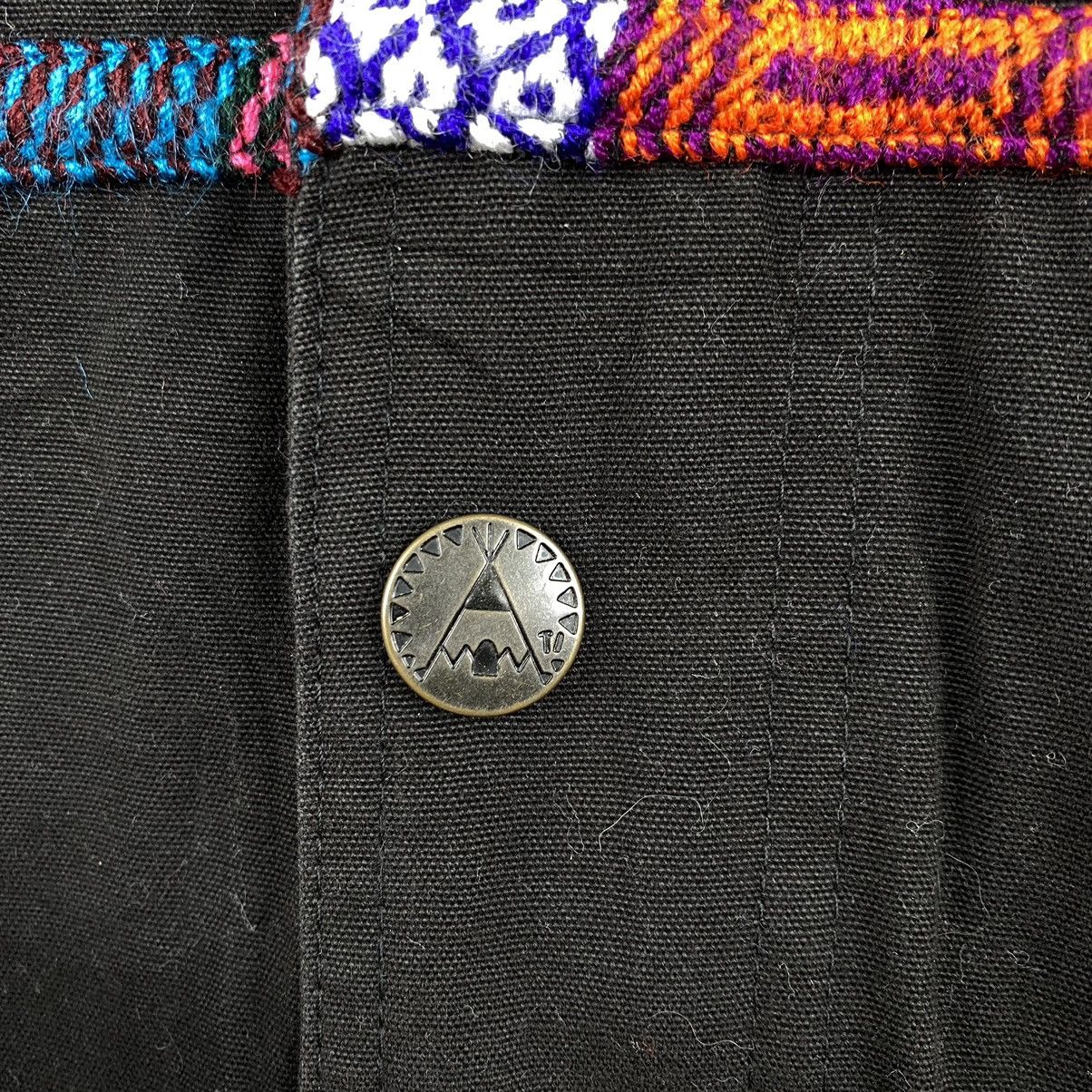 Vintage TITICACA Japan Brand Navajo Aztec Native Edge Hooded Parka Size L / US 10 / IT 46 - 4 Thumbnail