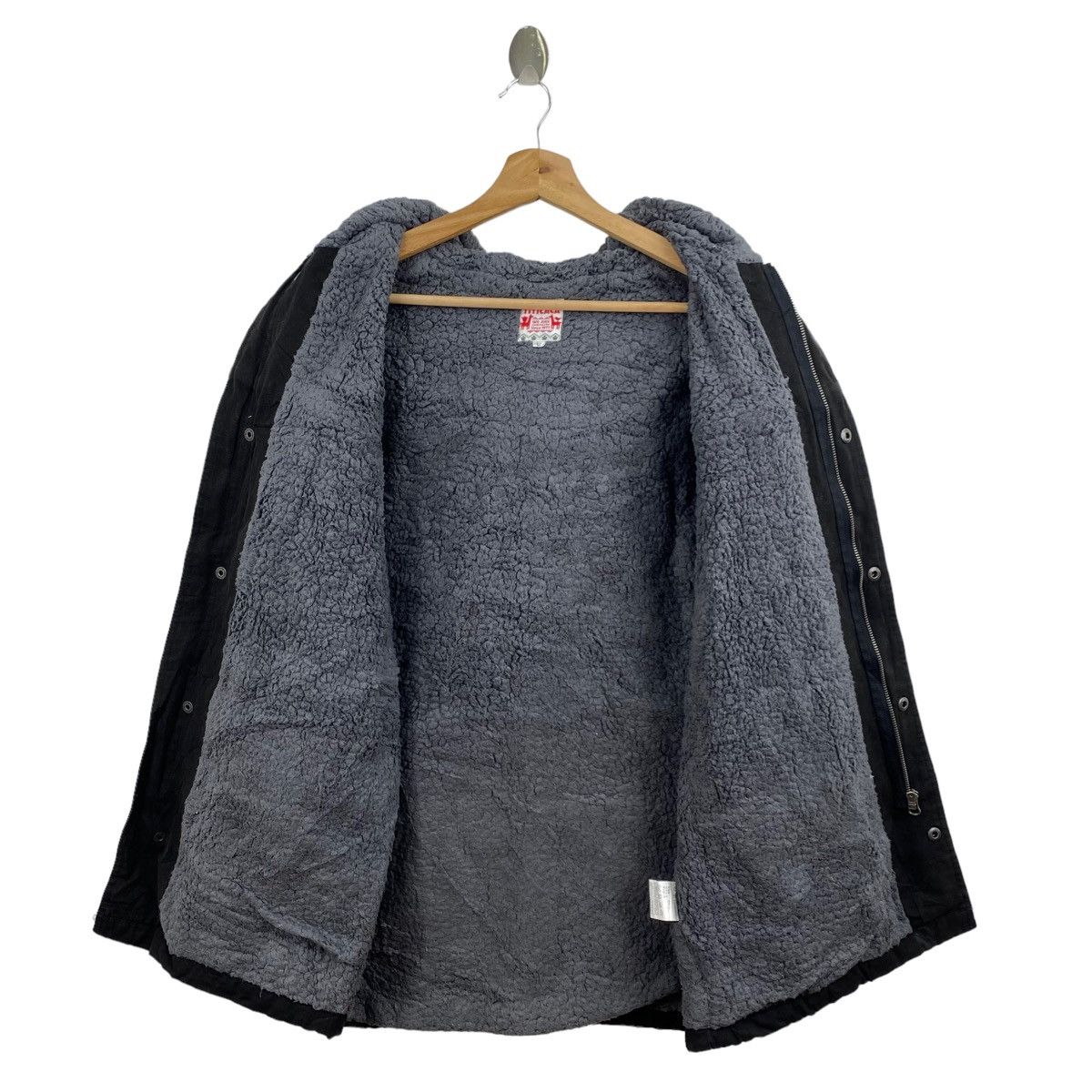 Vintage TITICACA Japan Brand Navajo Aztec Native Edge Hooded Parka Size L / US 10 / IT 46 - 3 Thumbnail