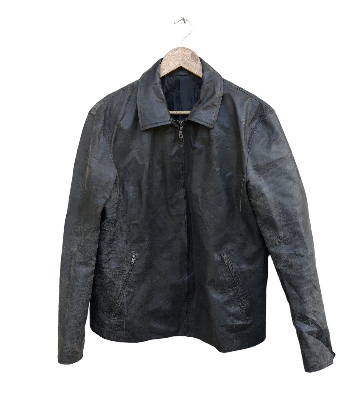 Comme Ca Ism × Japanese Brand COMME CA ISM JAPANESE BRAND LEATHER JACKET Size US S / EU 44-46 / 1 - 1 Thumbnail