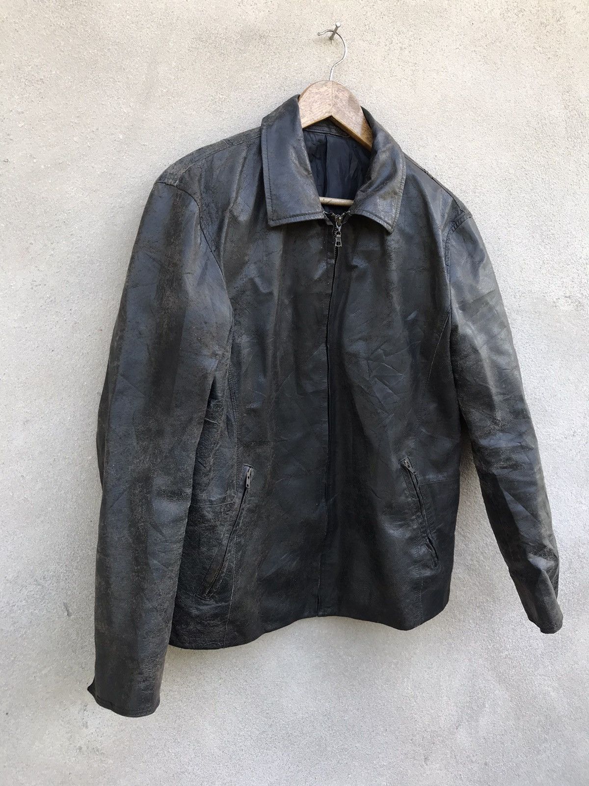 Comme Ca Ism × Japanese Brand COMME CA ISM JAPANESE BRAND LEATHER JACKET Size US S / EU 44-46 / 1 - 3 Thumbnail