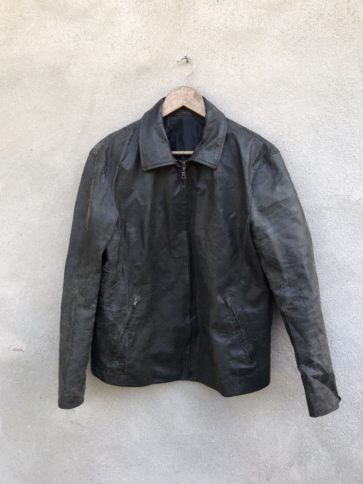 Comme Ca Ism × Japanese Brand COMME CA ISM JAPANESE BRAND LEATHER JACKET Size US S / EU 44-46 / 1 - 4 Thumbnail