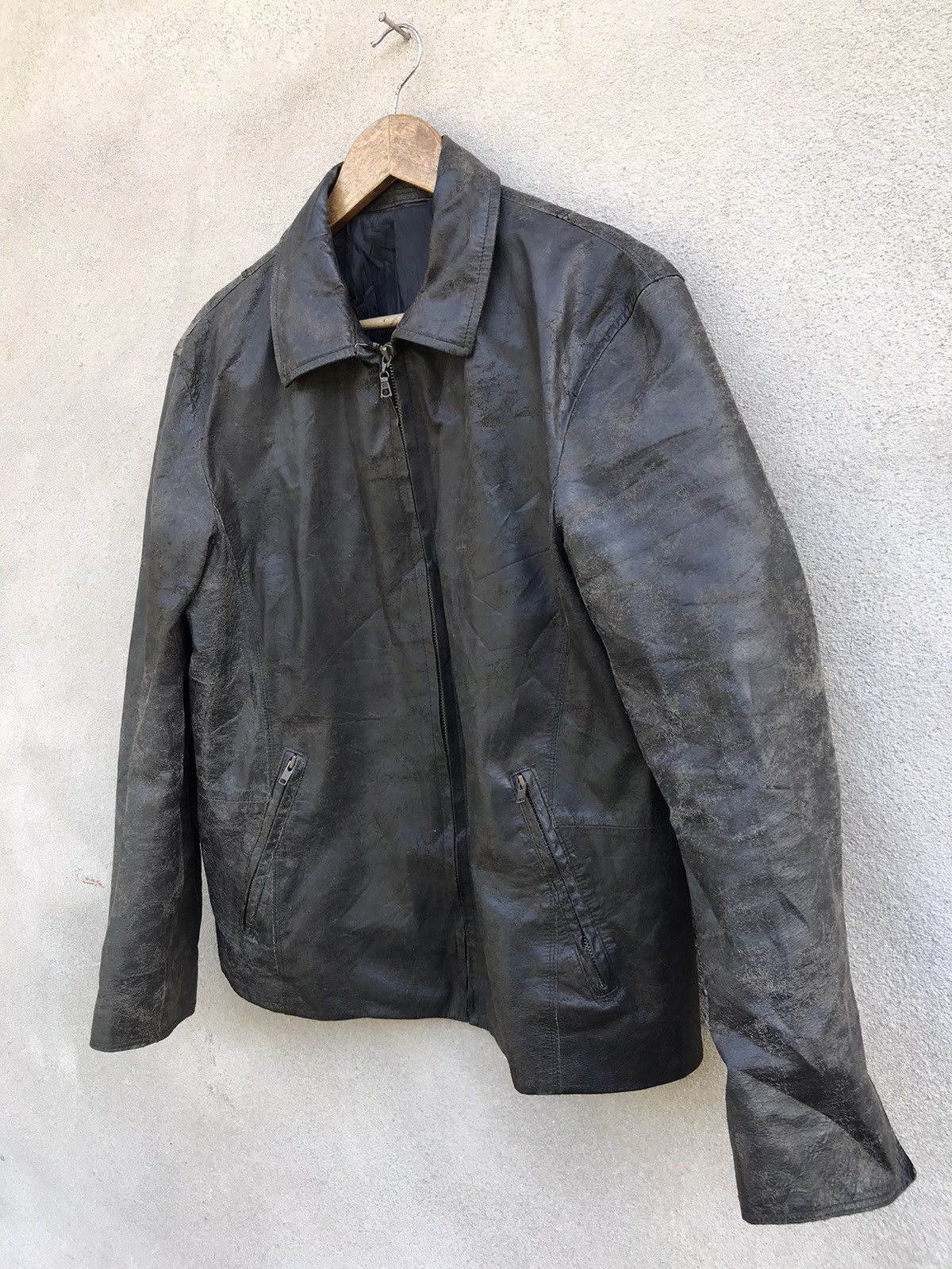 Comme Ca Ism × Japanese Brand COMME CA ISM JAPANESE BRAND LEATHER JACKET Size US S / EU 44-46 / 1 - 2 Thumbnail