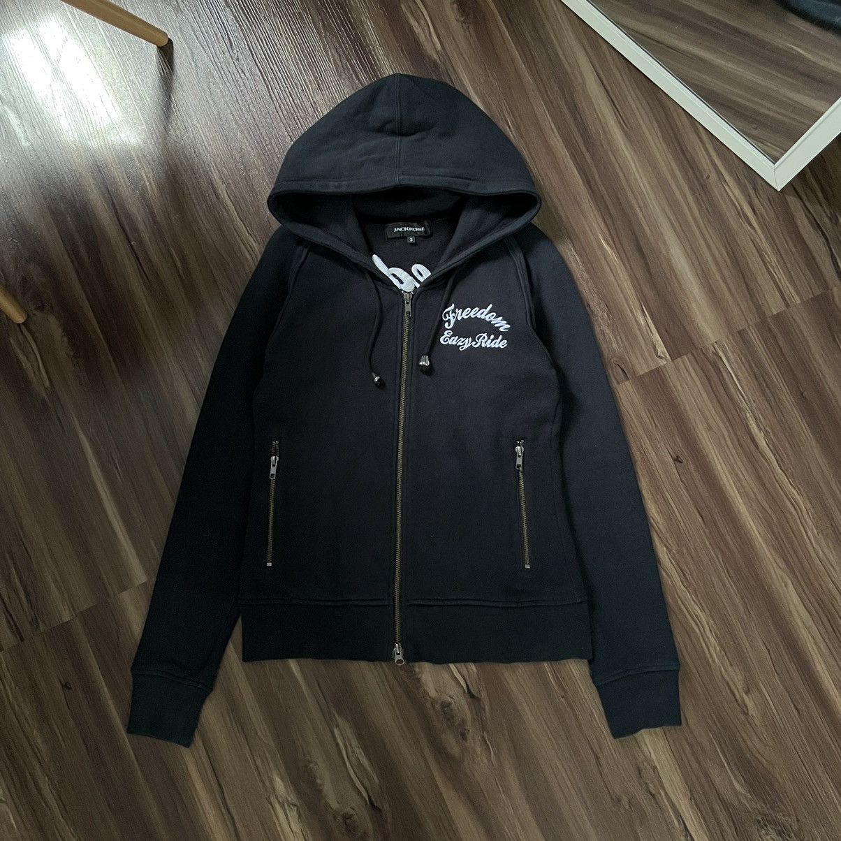 JACKROSE 2000s Jackrose freedom Easy Ride Zip Hoodie Size US S / EU 44-46 / 1 - 2 Thumbnail