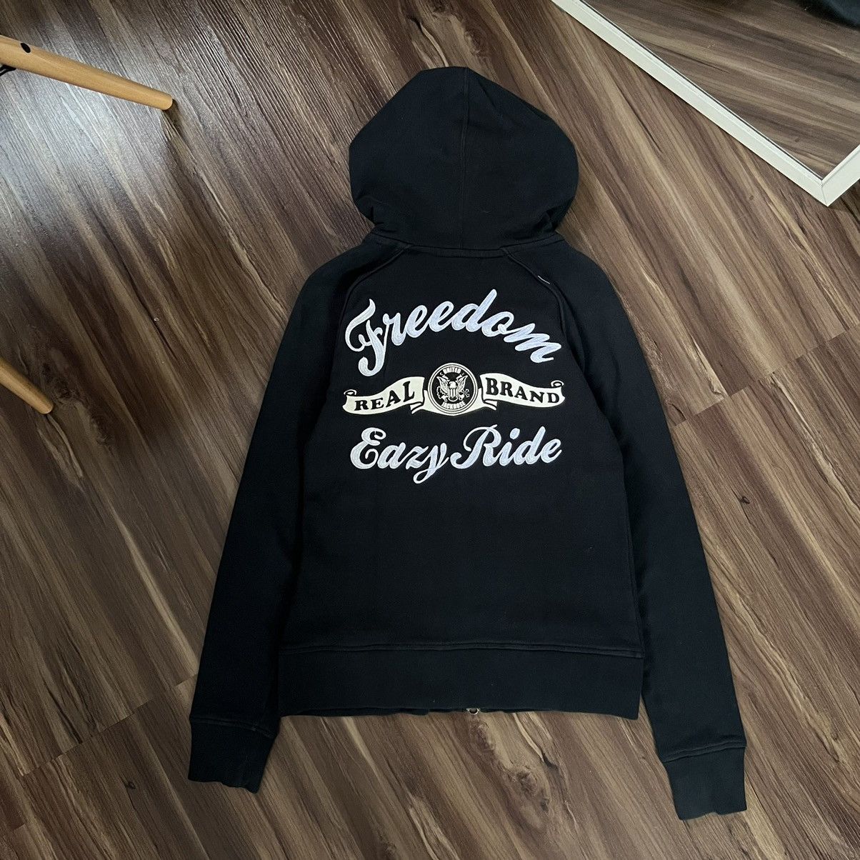 JACKROSE 2000s Jackrose freedom Easy Ride Zip Hoodie Size US S / EU 44-46 / 1 - 1 Thumbnail
