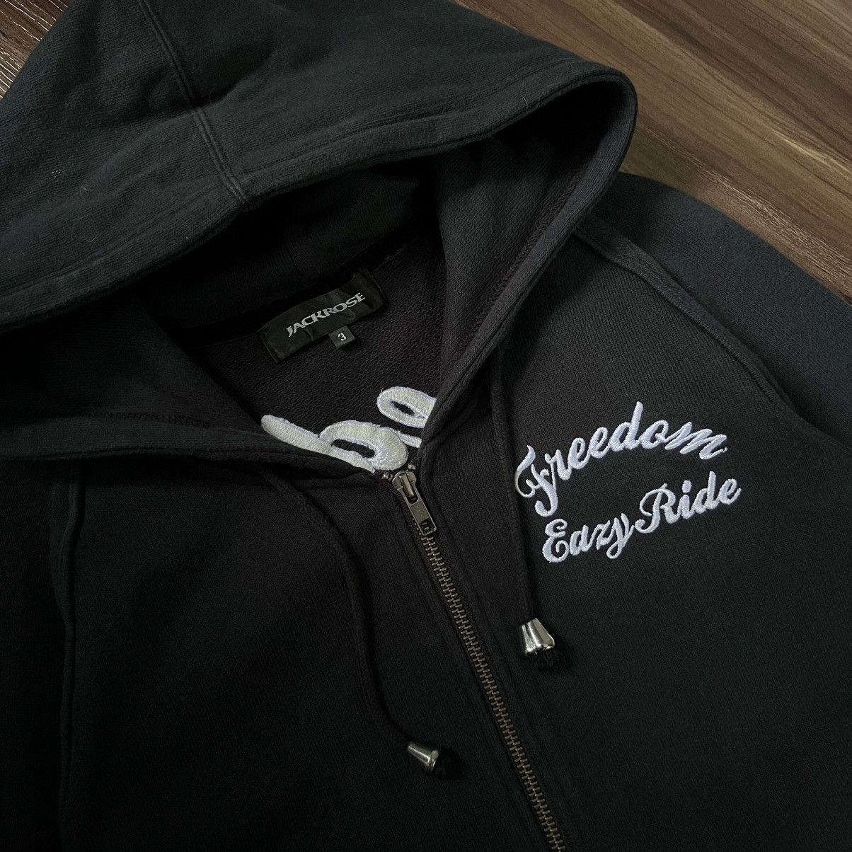 JACKROSE 2000s Jackrose freedom Easy Ride Zip Hoodie Size US S / EU 44-46 / 1 - 4 Thumbnail