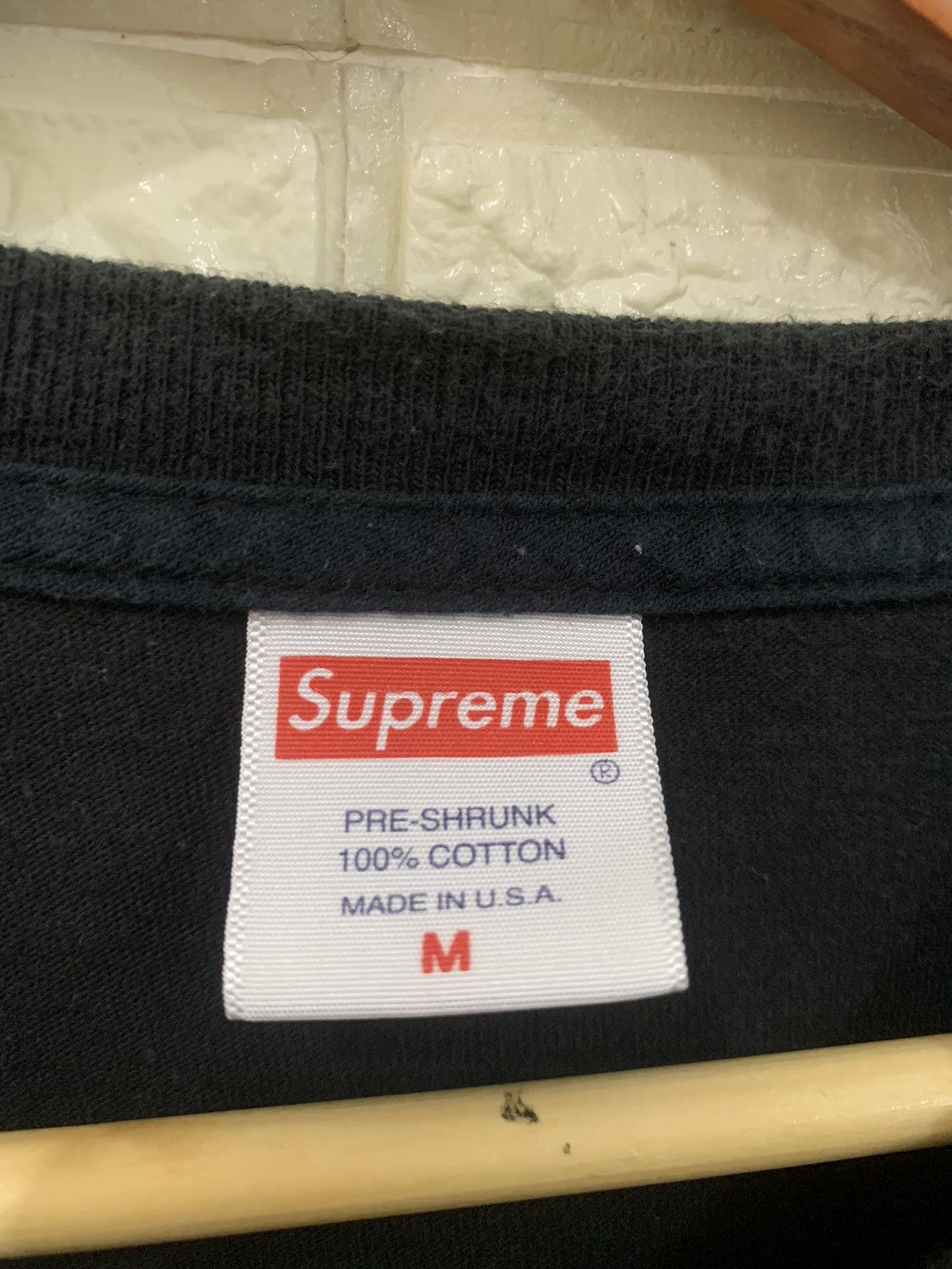 Supreme Supreme Nan Goldin Black Tee Size US M / EU 48-50 / 2 - 6 Thumbnail