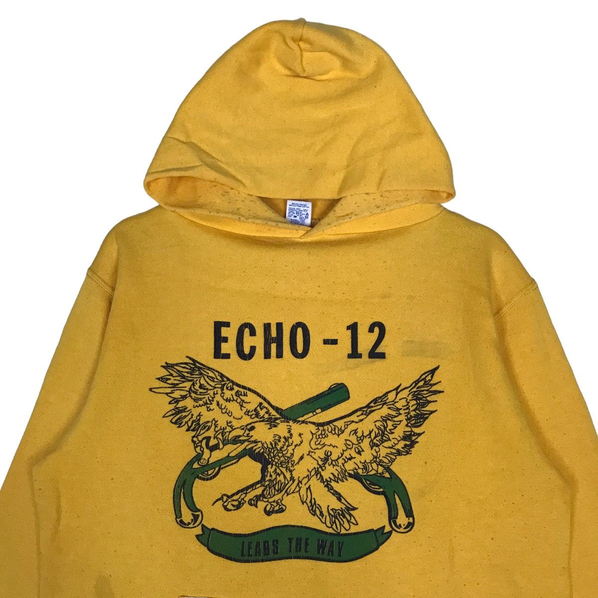 Russell Athletic Vintage 90s Russell Echo Eagle Hoodie Pullover Size US M / EU 48-50 / 2 - 2 Preview