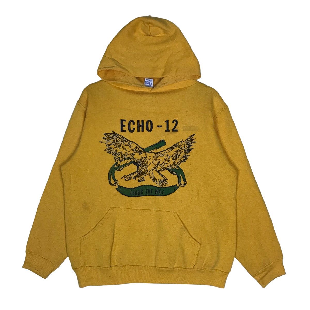 Russell Athletic Vintage 90s Russell Echo Eagle Hoodie Pullover Size US M / EU 48-50 / 2 - 1 Preview