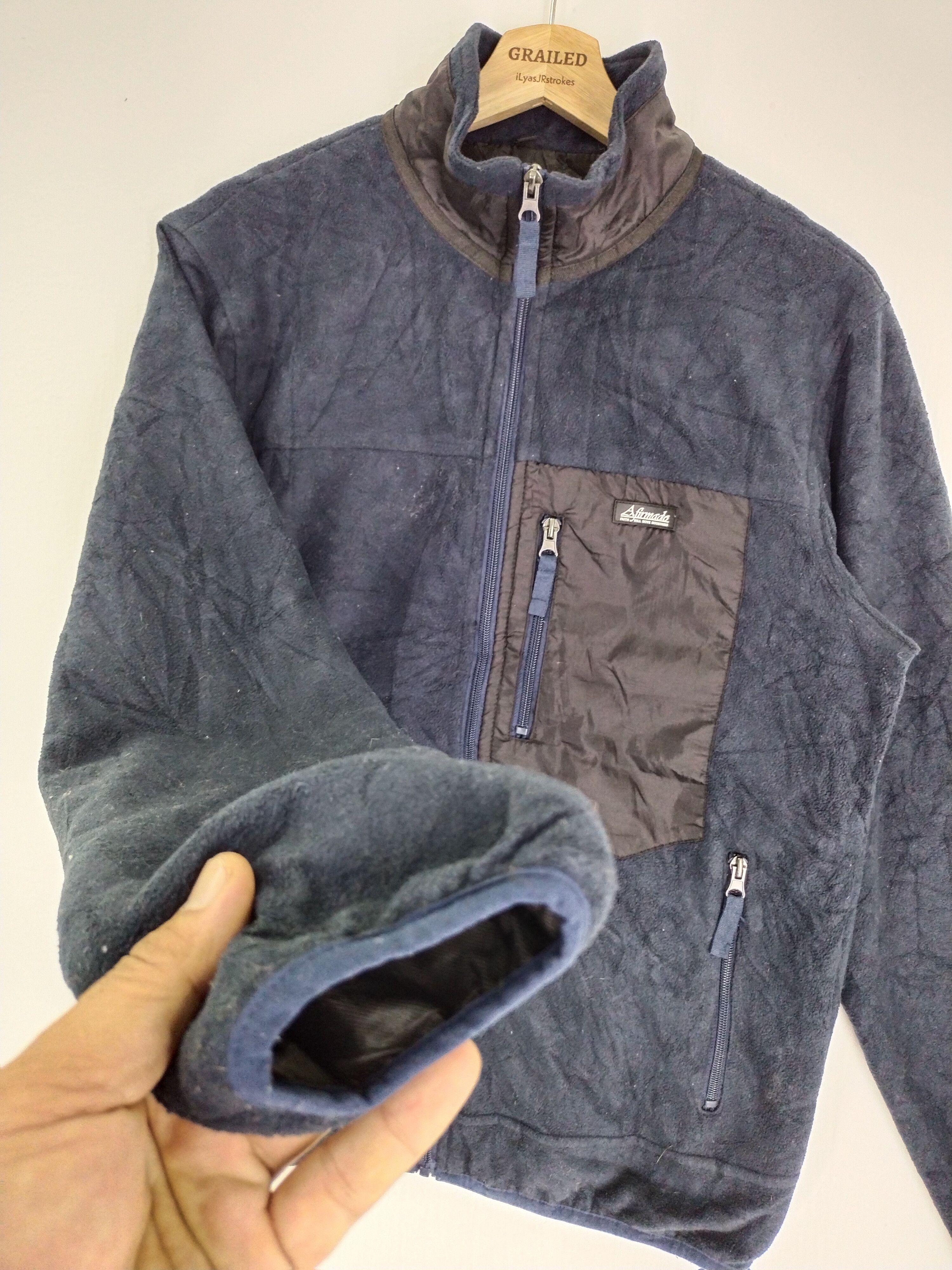 Japanese Brand × Vintage VINTAGE A.FIRMADO FLEECE SWEATER Size US M / EU 48-50 / 2 - 3 Thumbnail