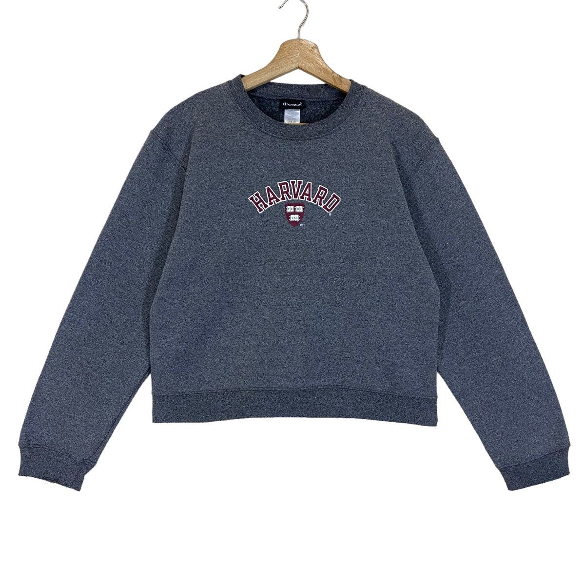 Champion × Vintage Vintage University Harvard Sweatshirt Small Logo Size S Size US S / EU 44-46 / 1 - 1 Thumbnail