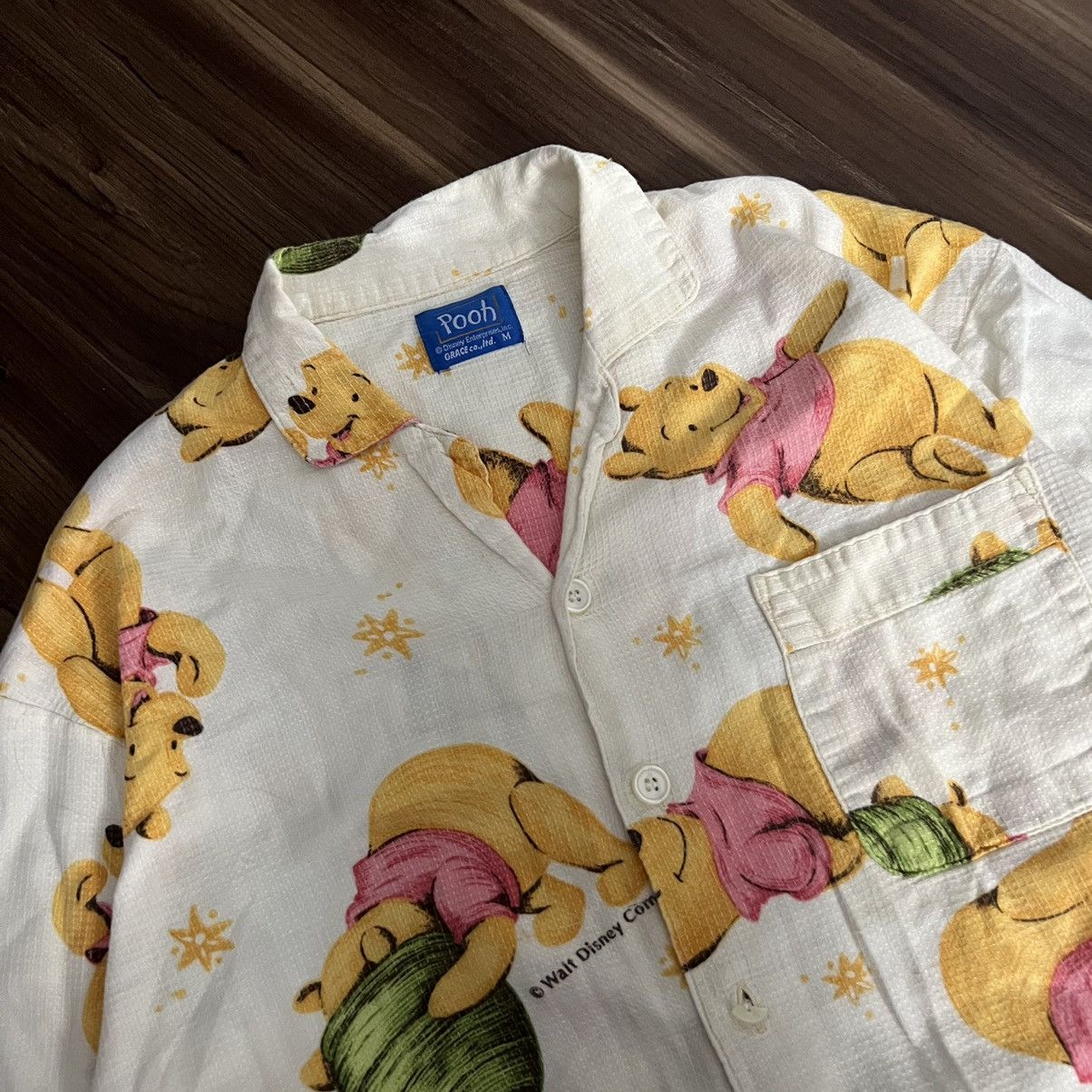 Cartoon Network Vintage Pooh by Disney Enterprises Button up Shirt Size US M / EU 48-50 / 2 - 2 Thumbnail