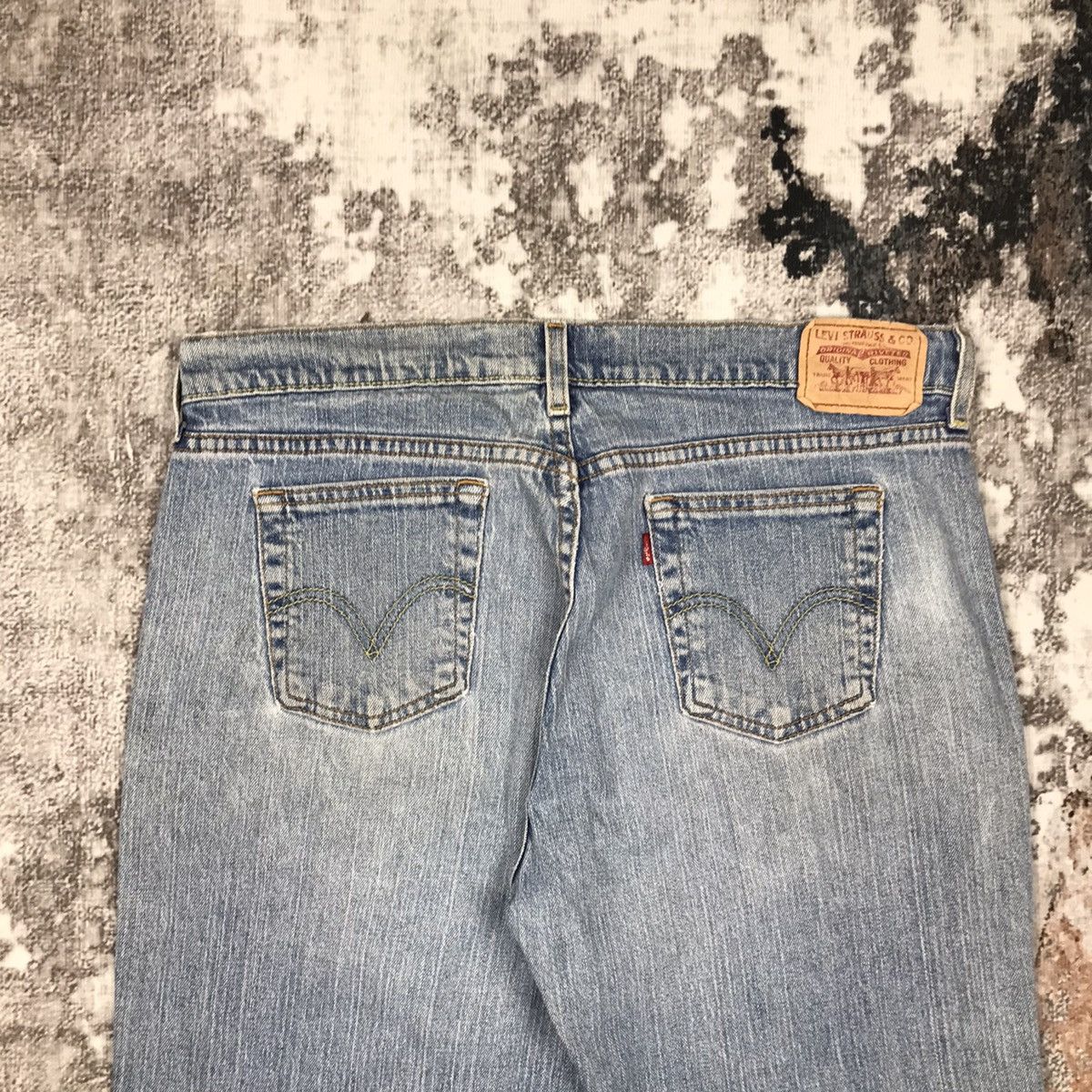 Levi's × Vintage Vintage Levis 505 Baggy Straight Leg Light Wash Denim Jeans Size 34" / US 12 / IT 48 - 3 Thumbnail