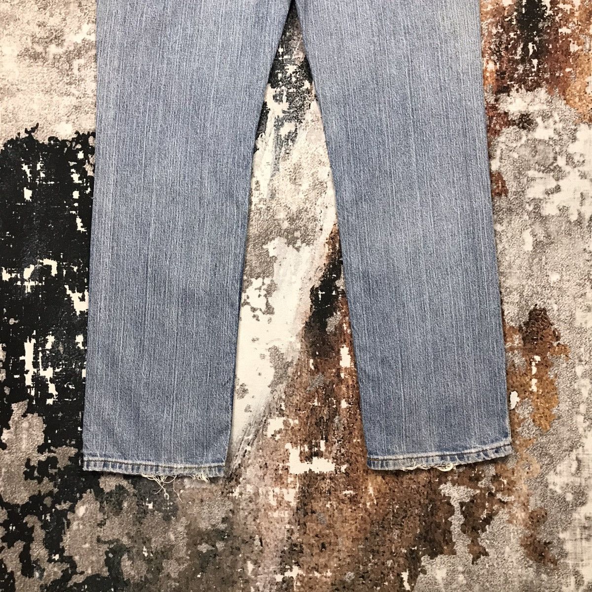 Levi's × Vintage Vintage Levis 505 Baggy Straight Leg Light Wash Denim Jeans Size 34" / US 12 / IT 48 - 10 Thumbnail