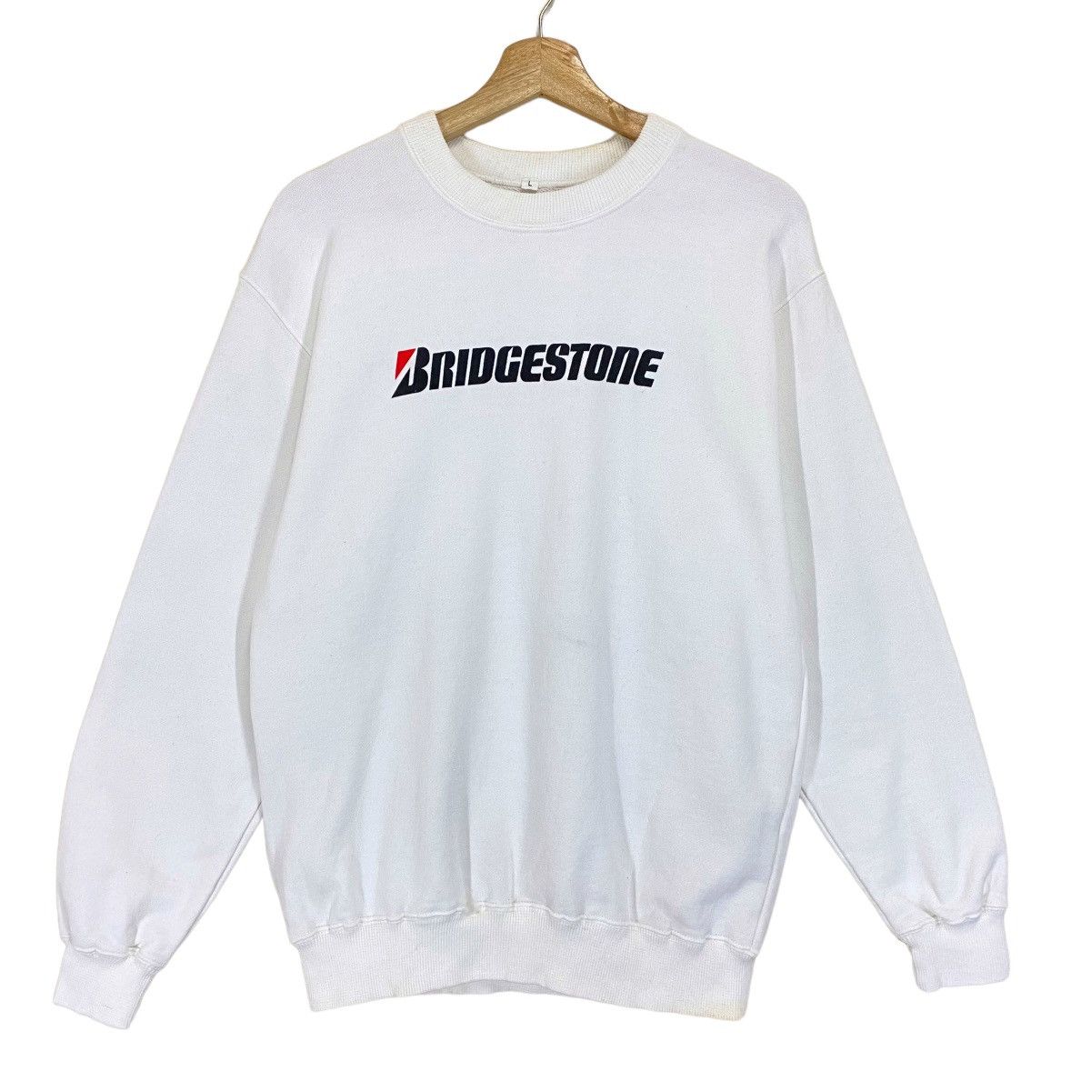 Gear for Sports × Vintage Vintage Bridgestone Crewneck Sweatshirt Big Logo Size M Size US M / EU 48-50 / 2 - 1 Thumbnail